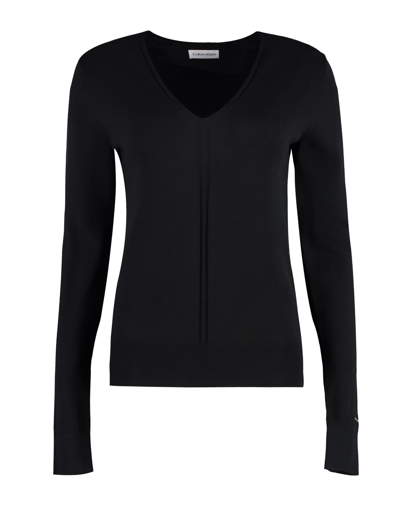 Calvin Klein Cotton-blend Sweater - black