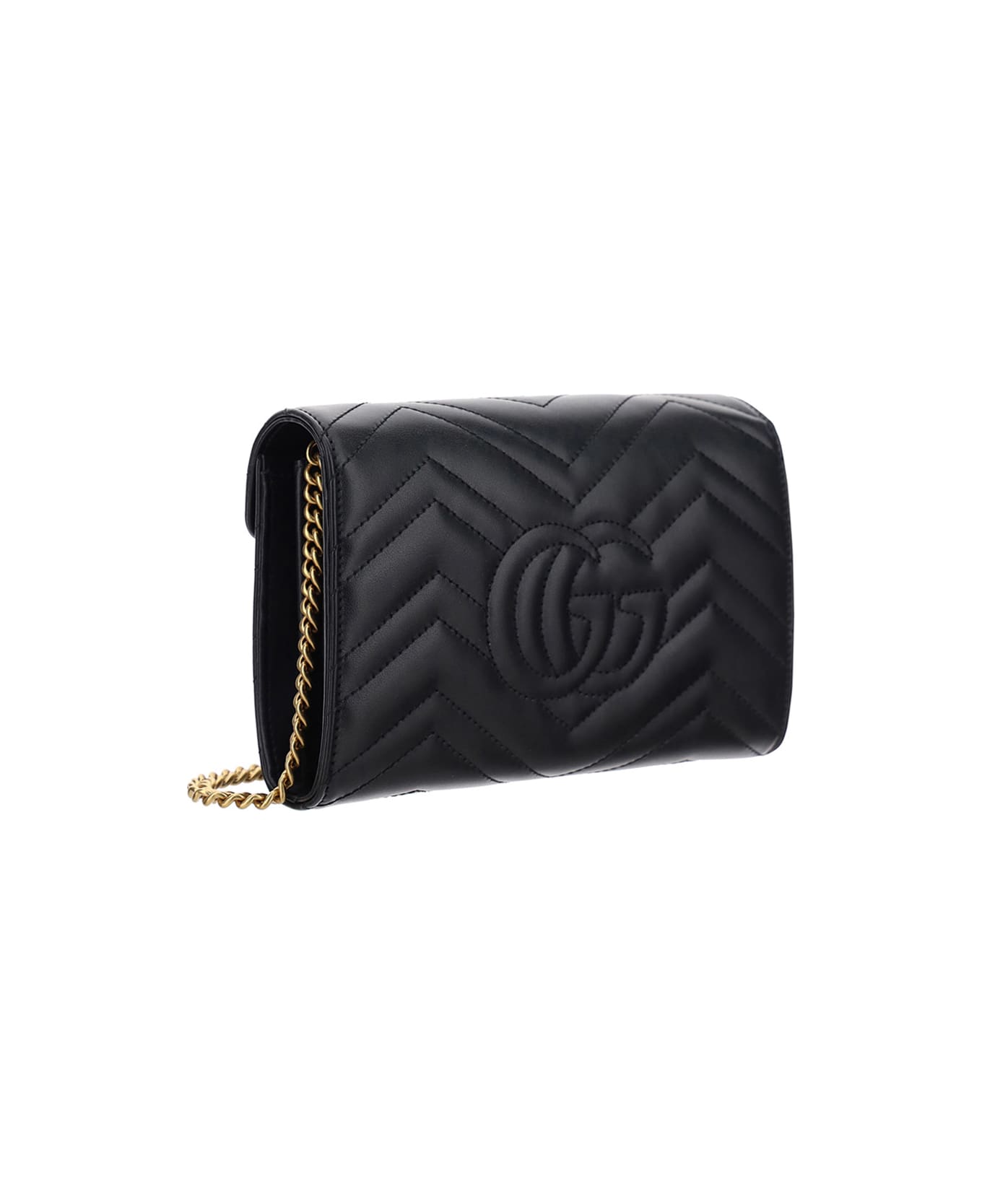 Gucci Marmont Wallet - Nero/nero