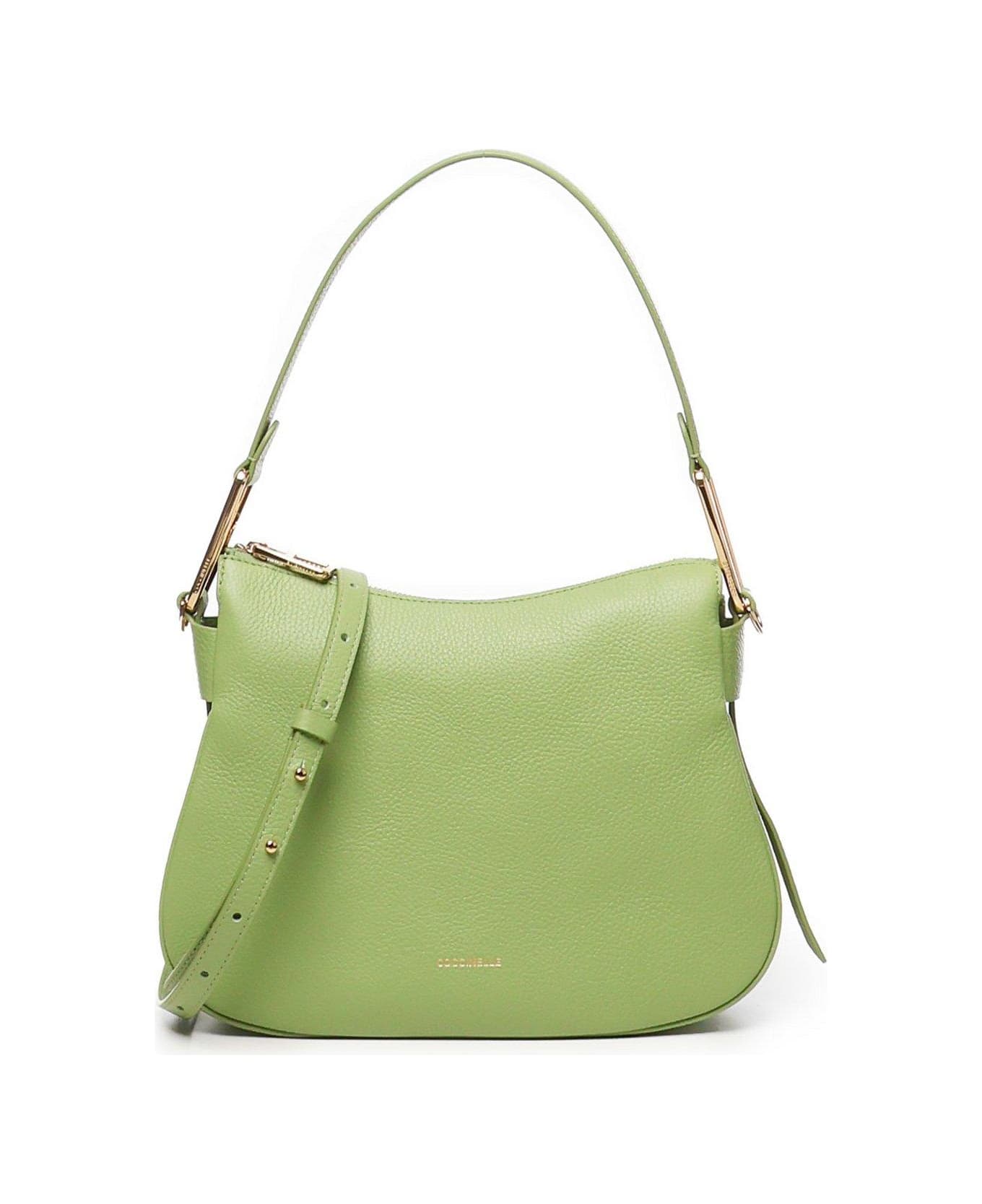 Coccinelle Magie Soft Small Hobo Bag - Mint
