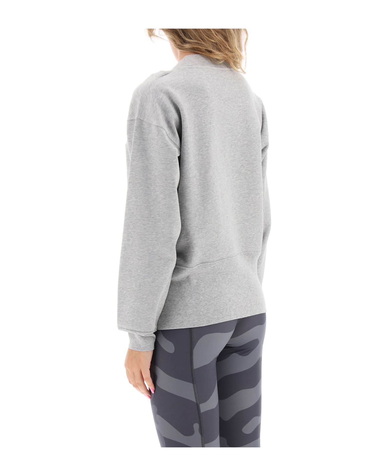 Moncler Sweater With Cut-outs - GREY
