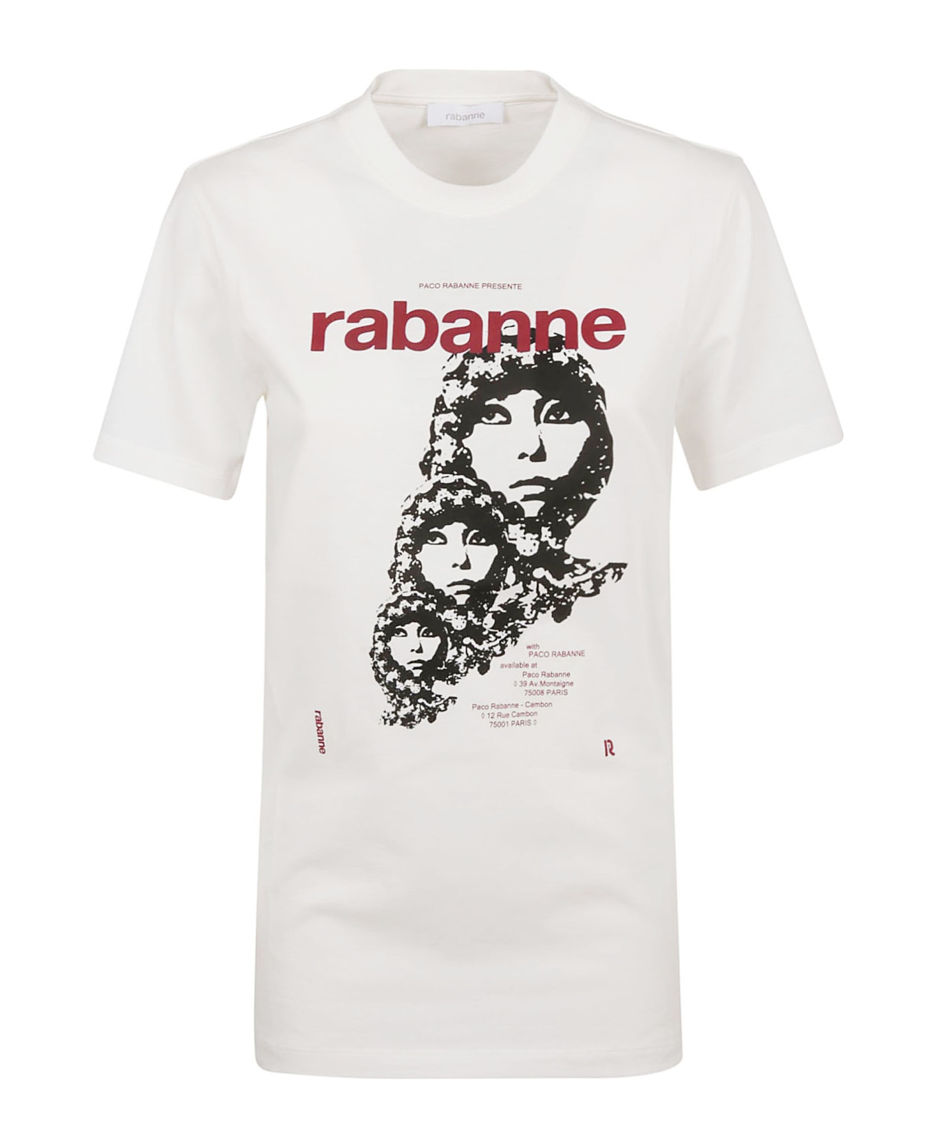 Paco Rabanne Tee Shirt - Coconut Milk Tシャツ