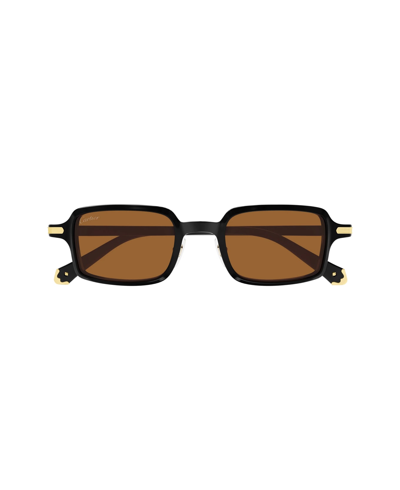 Cartier Eyewear Cartier Ct0539s Première De Cartier 003 Black Orange Glasses - Nero