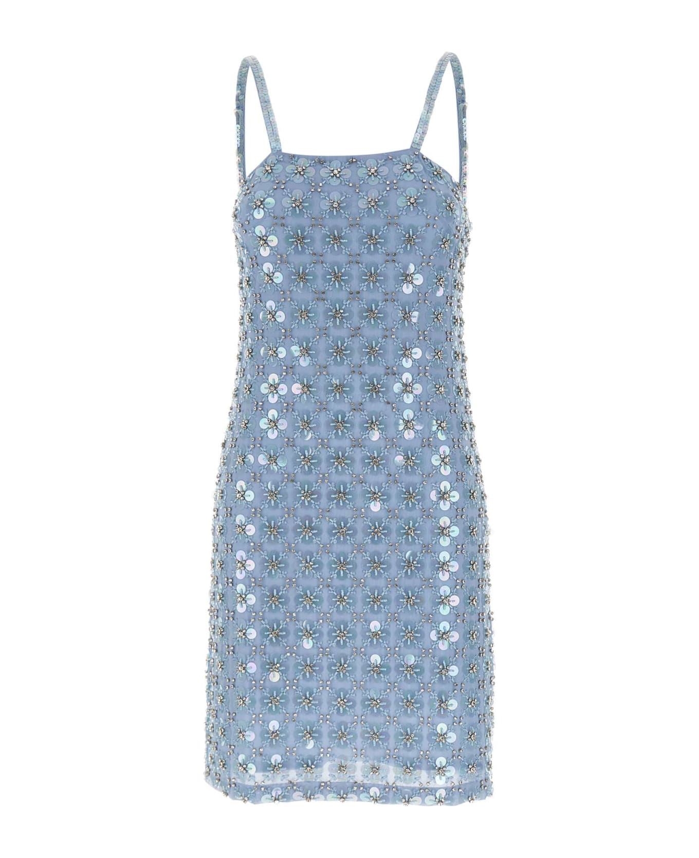 Parosh "ginny" Dress - LIGHT BLUE