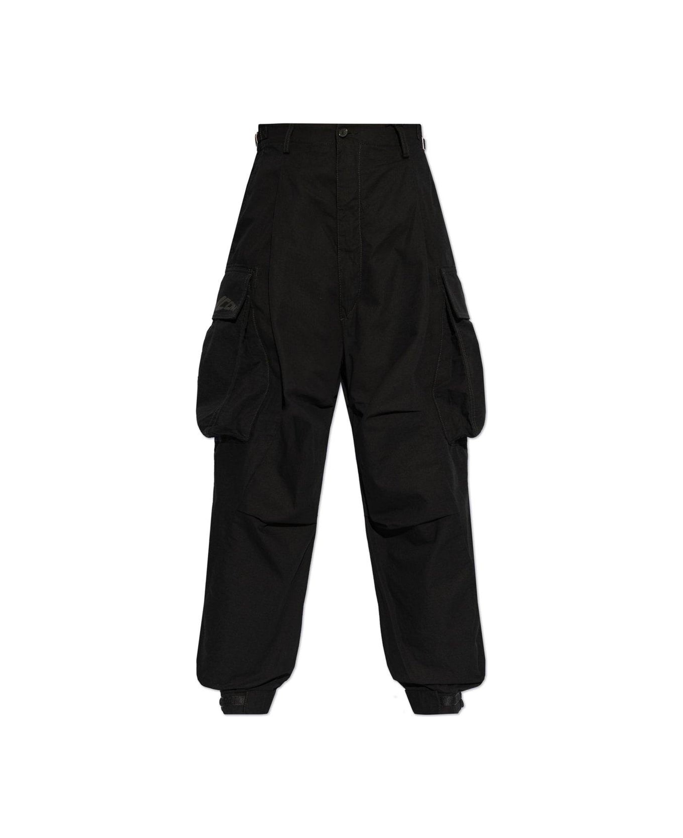 Dsquared2 Icon New Generation Ripstop 3d Cargo Pants - BLACK