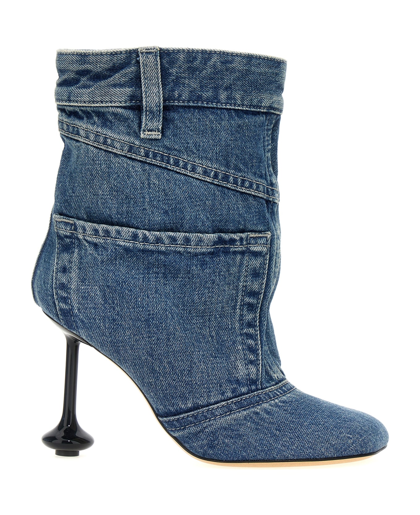 Loewe Toy Ankle Boots - Denim