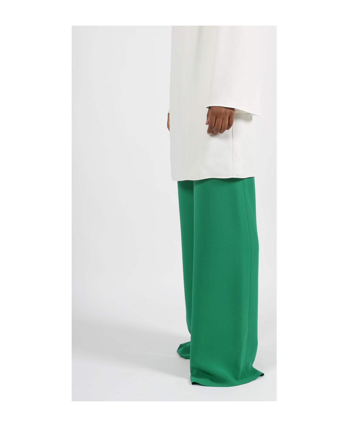 Valentino Cady Couture Trousers - Green
