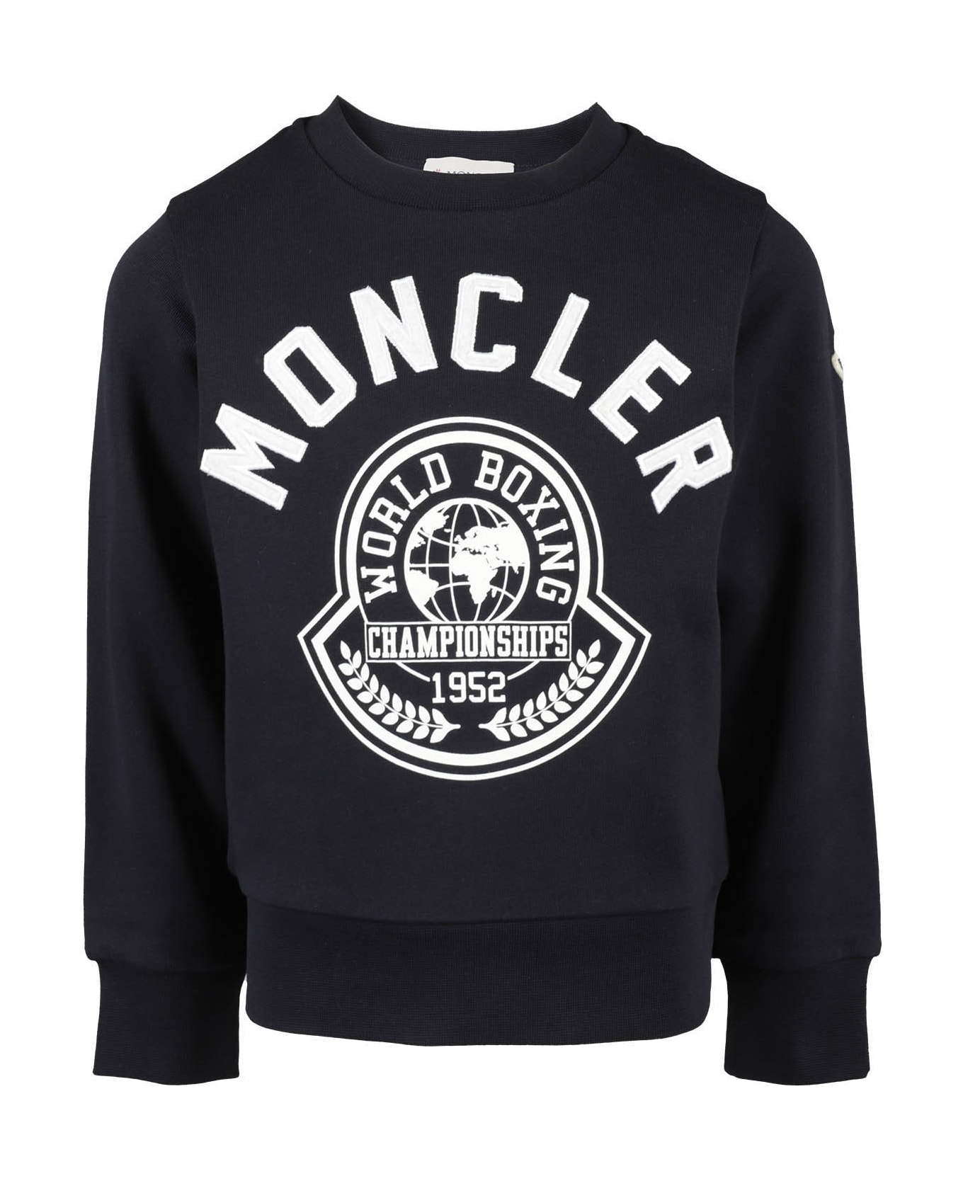 Moncler Felpa - Navy ニットウェア＆スウェットシャツ
