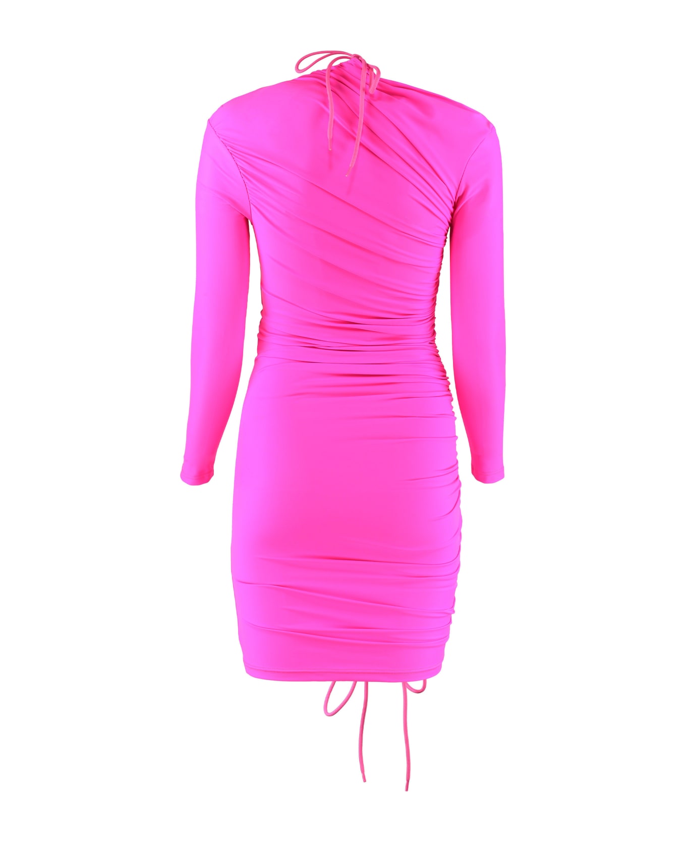 Balenciaga Jersey Mini Dress - Fuchsia ワンピース＆ドレス