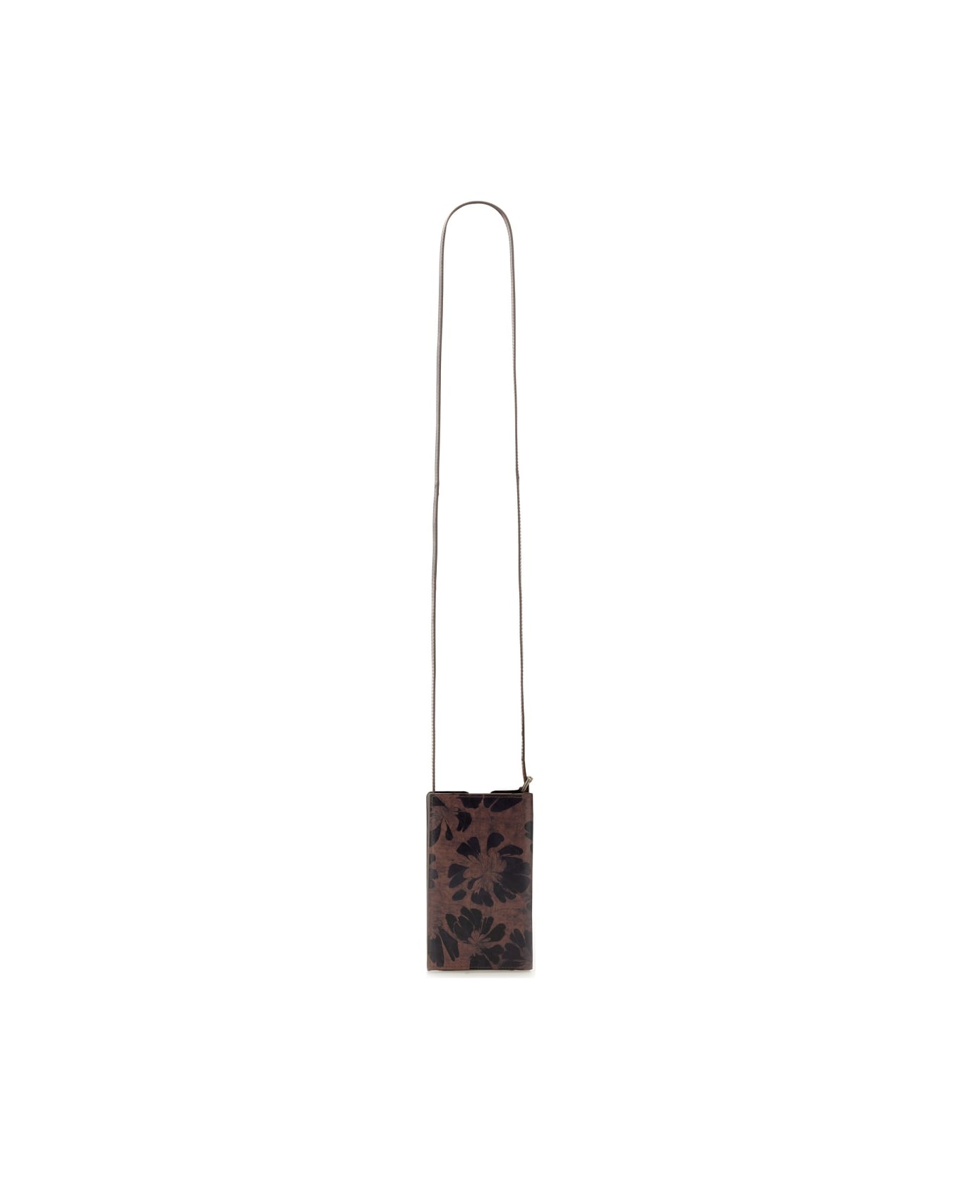 Dries Van Noten Leather Phone Case - MULTICOLOUR
