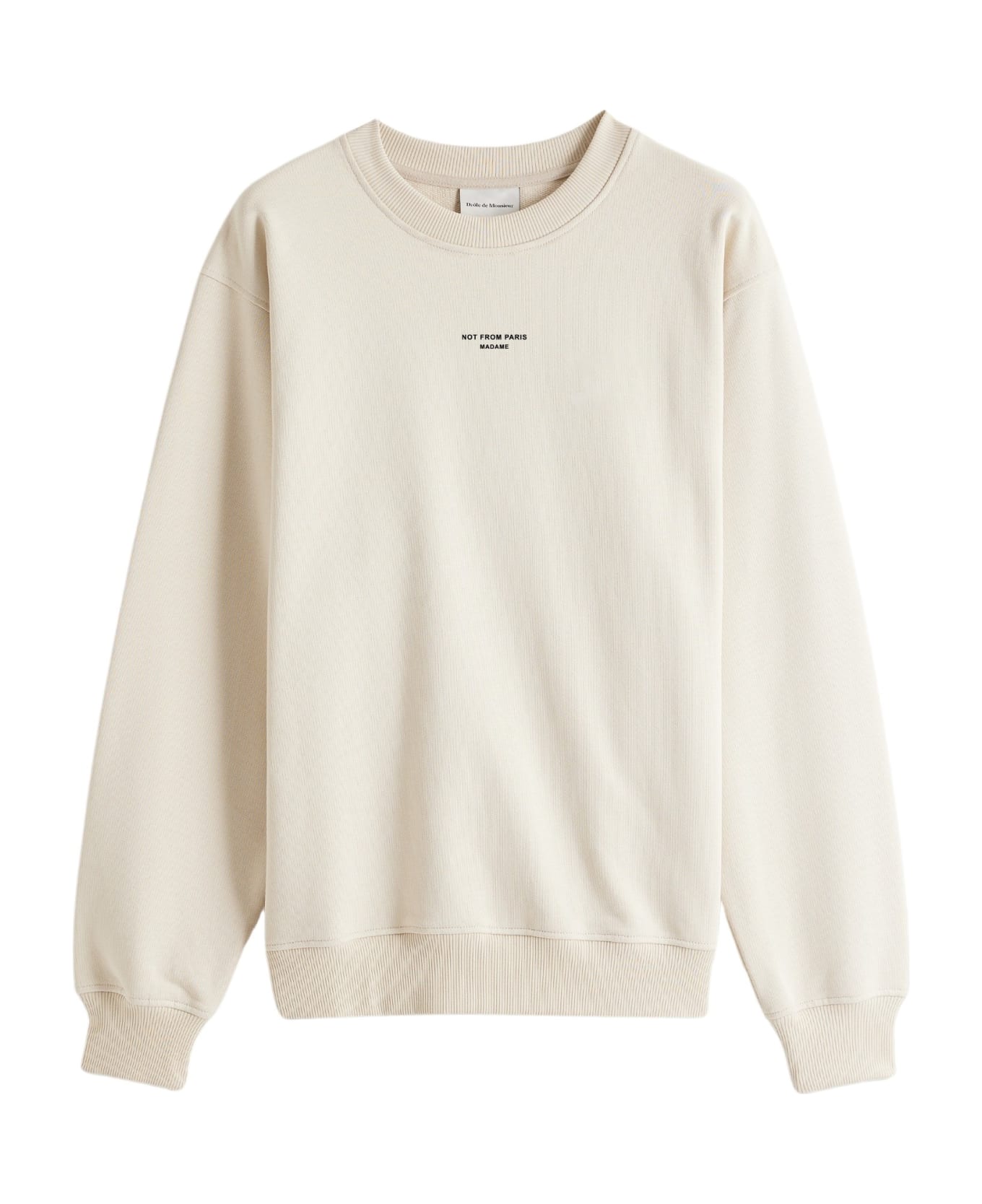 Drôle de Monsieur Sweatshirt - Mastic