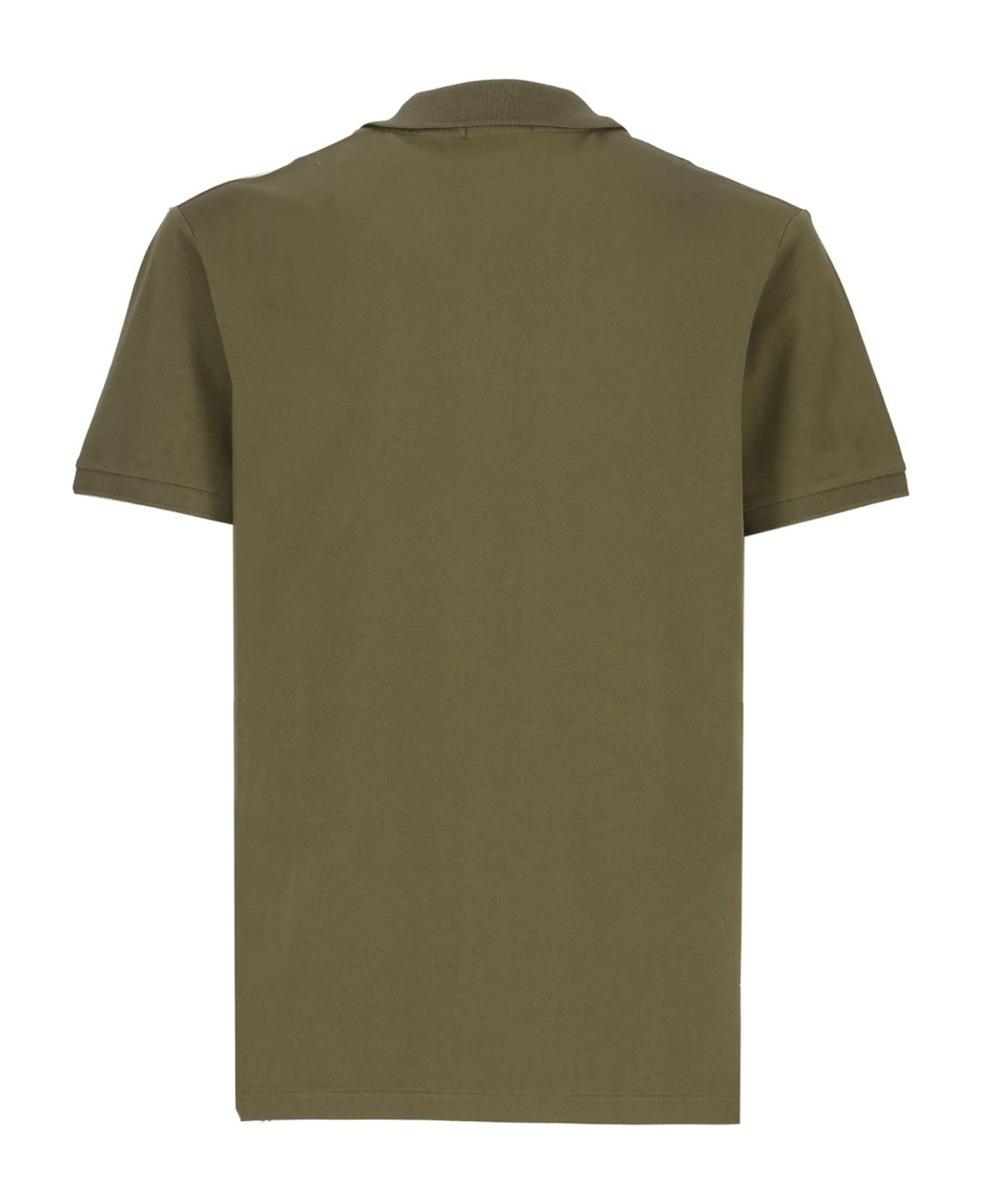 Ralph Lauren Green Cotton Polo Shirt - Green ポロシャツ