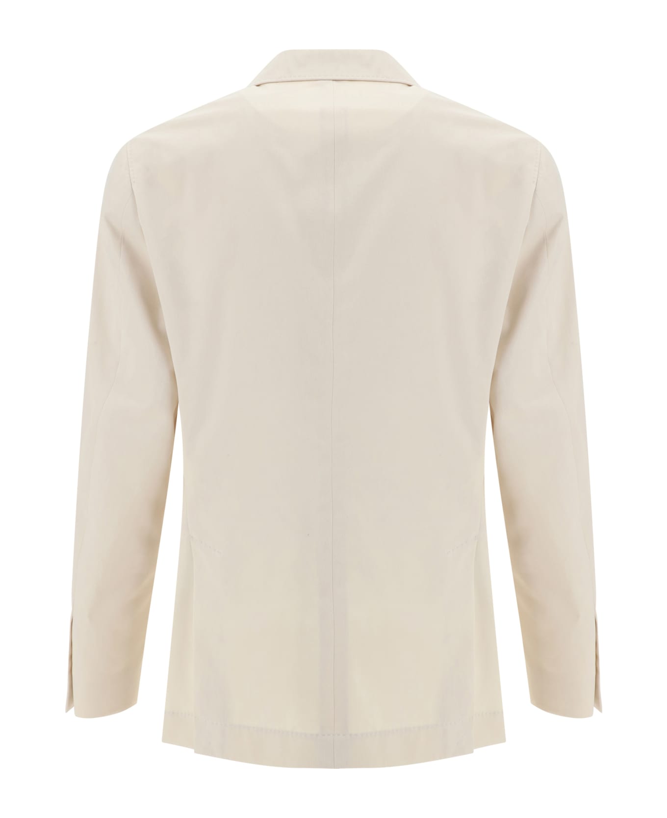 Brunello Cucinelli Deconstructed Jacket With Patch Pockets - Beige