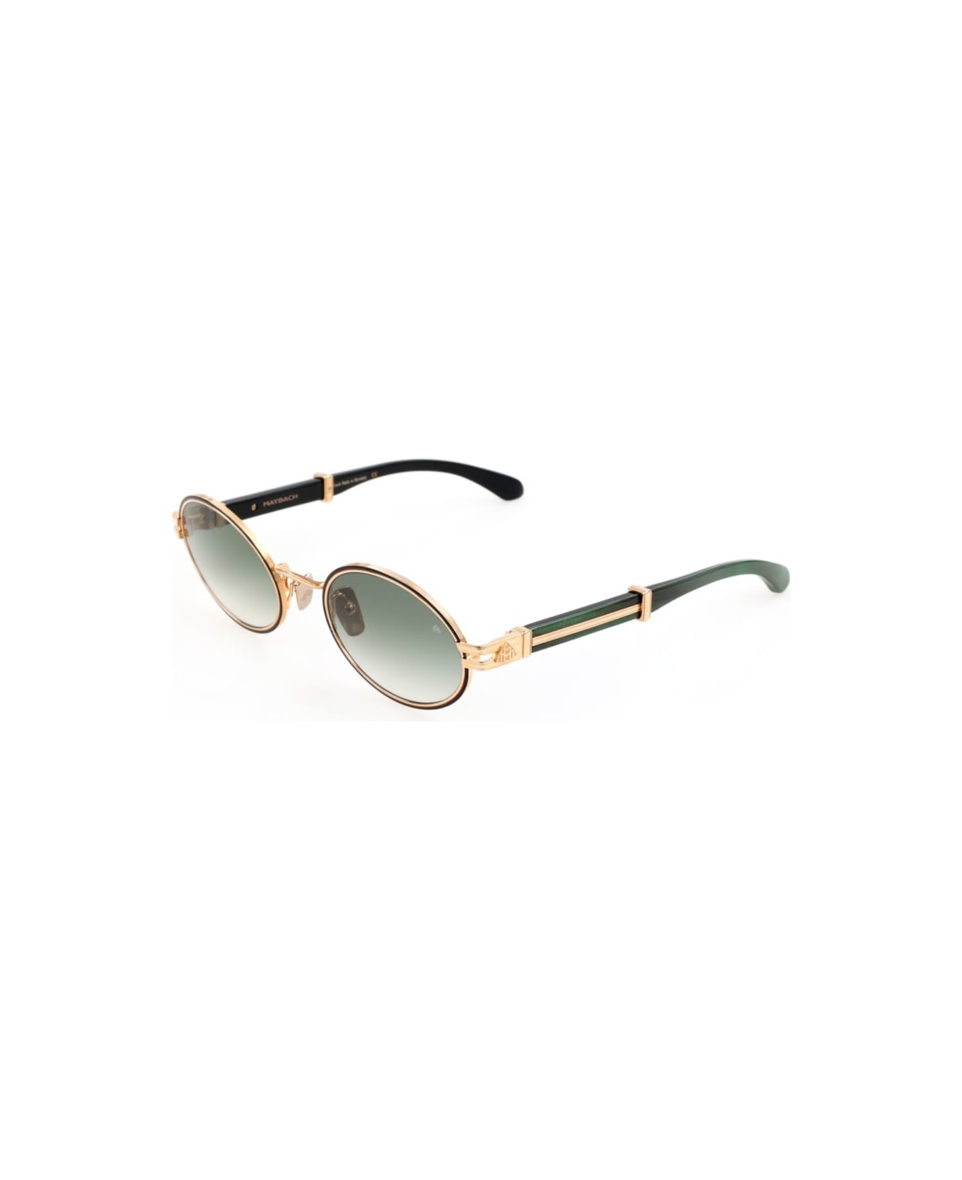 MAYBACH Eyewear The Producer Imellow Gold Plated Blac - mellow gold plated   blac