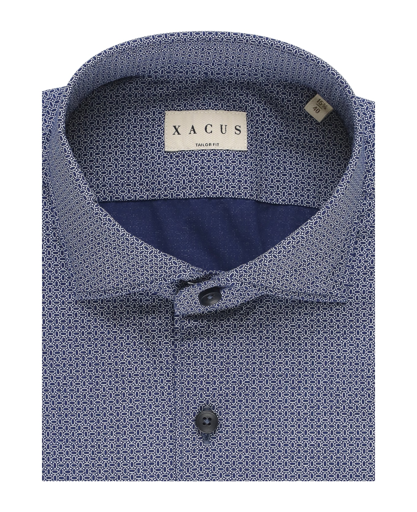 Xacus Tailor Shirt - Blue シャツ