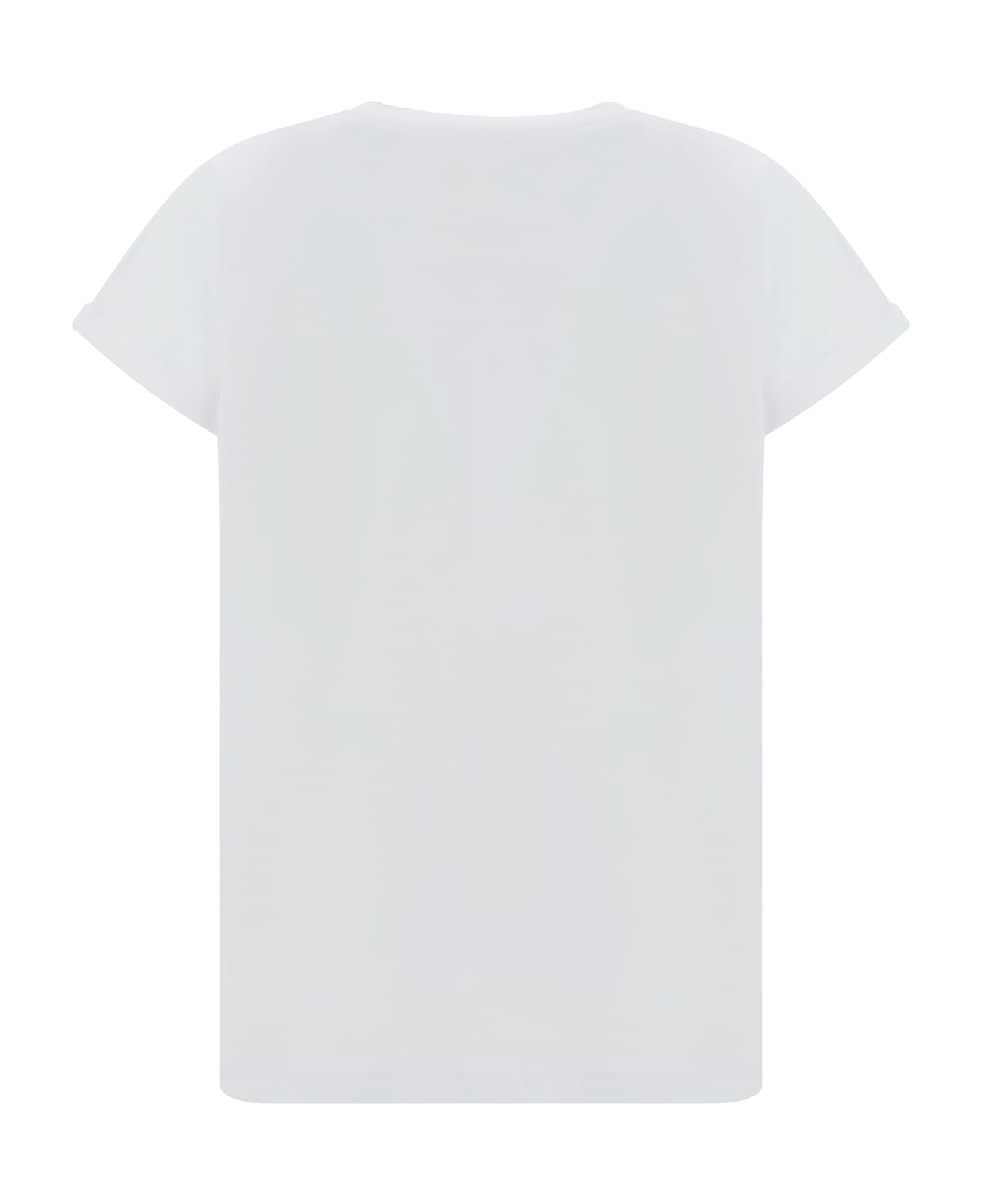 Balmain T-shirt - Blanc/ Bleu Nuit