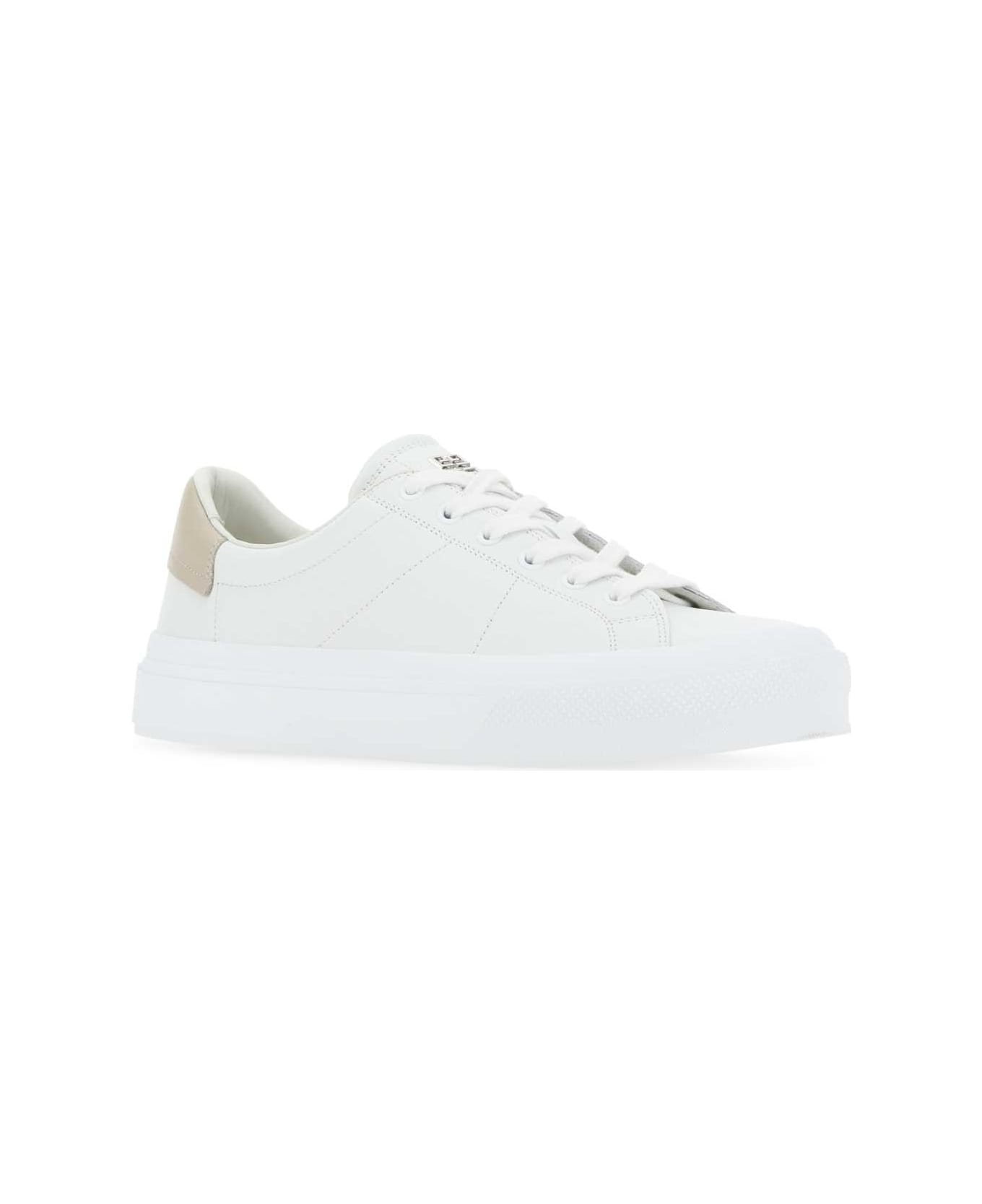 Givenchy White Leather City Sport Sneakers - 118