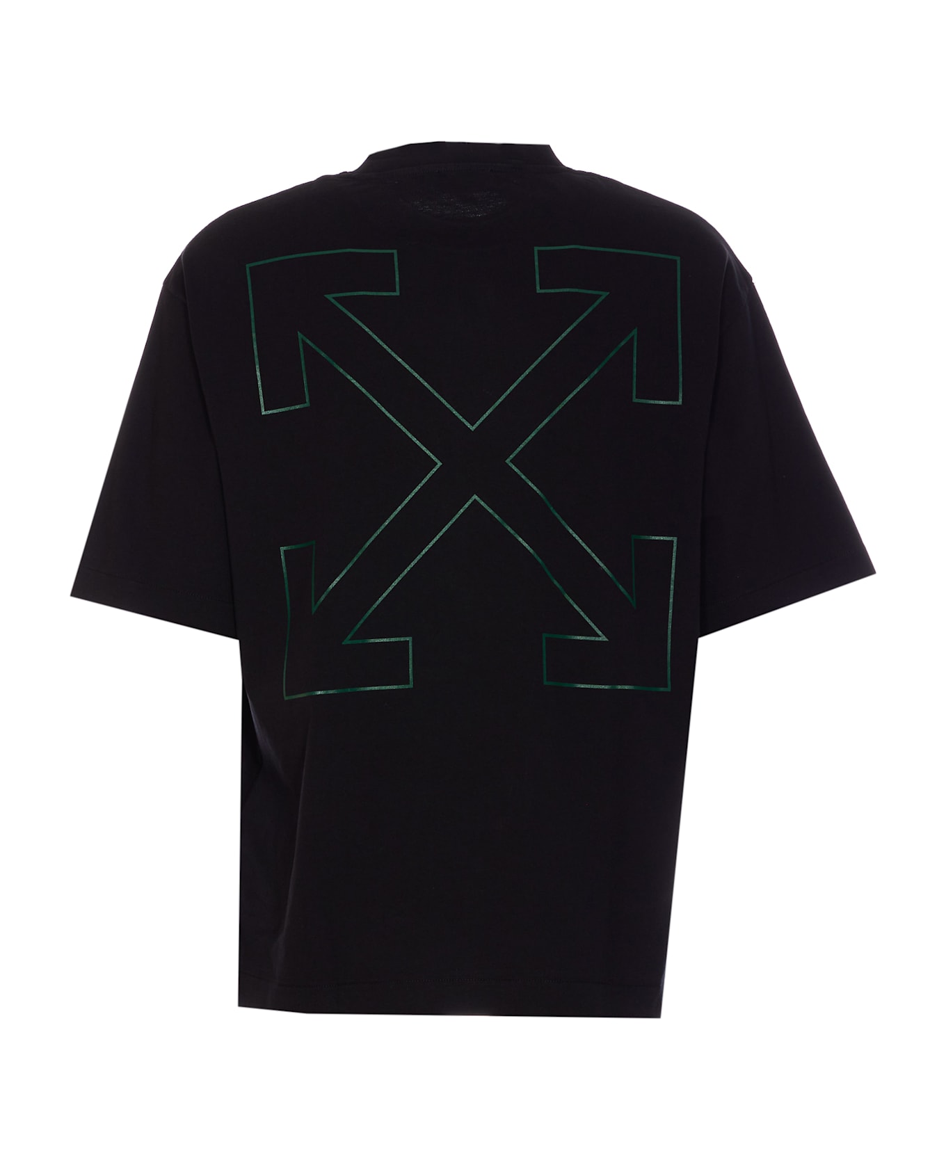 Off-White Banknotes Arrow Skate T-shirt - Black