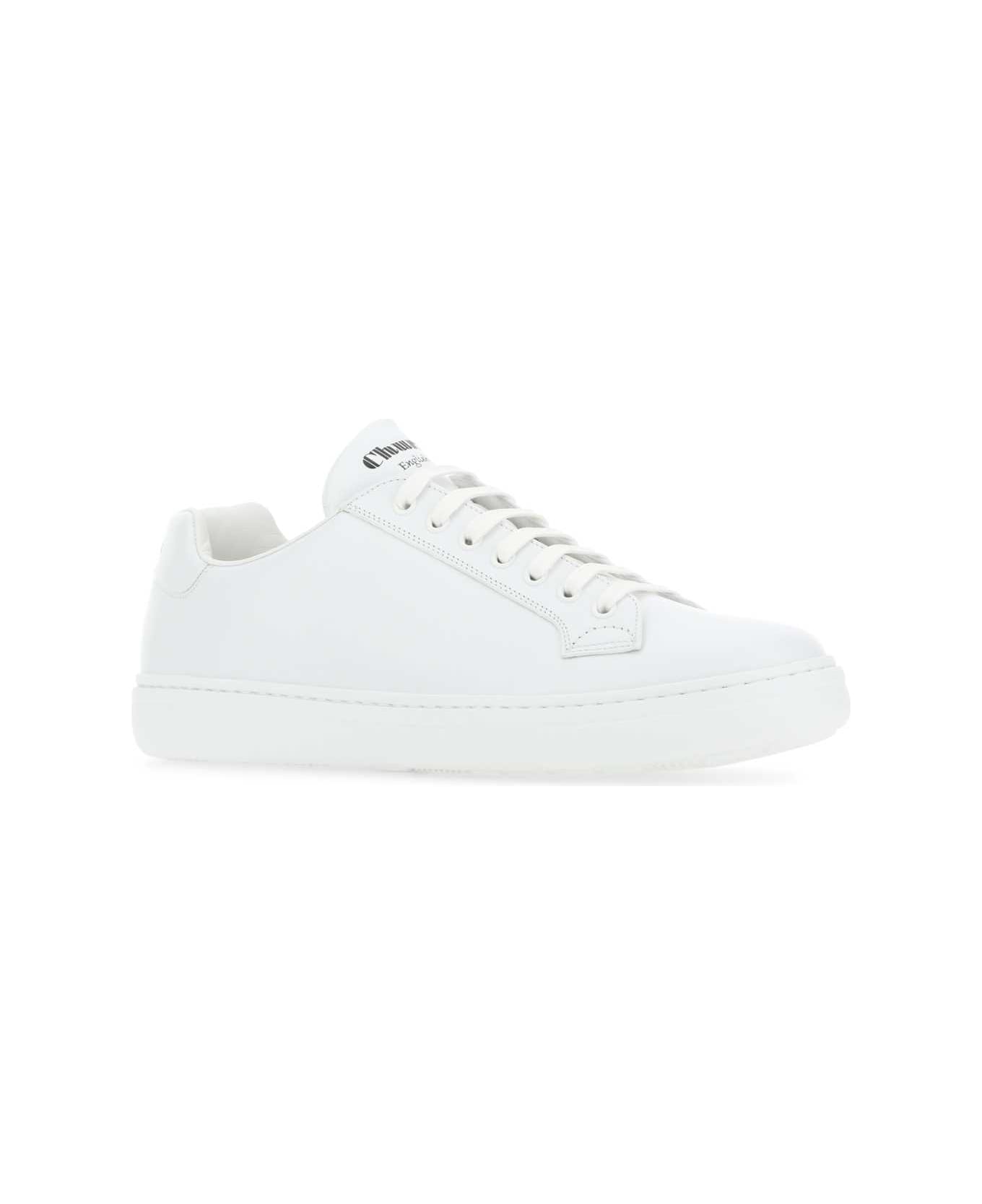 Church's White Leather Boland S Sneakers - F0ABK スニーカー