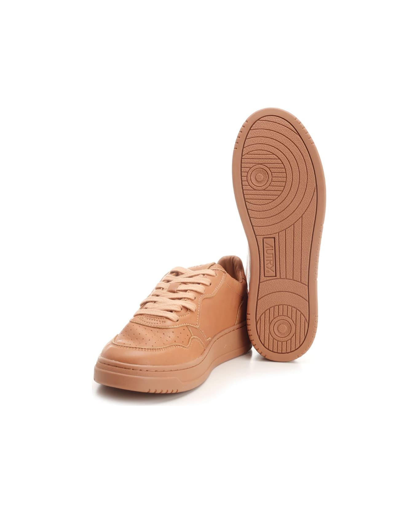 Autry 'medalist Low' Sneaker - Brown