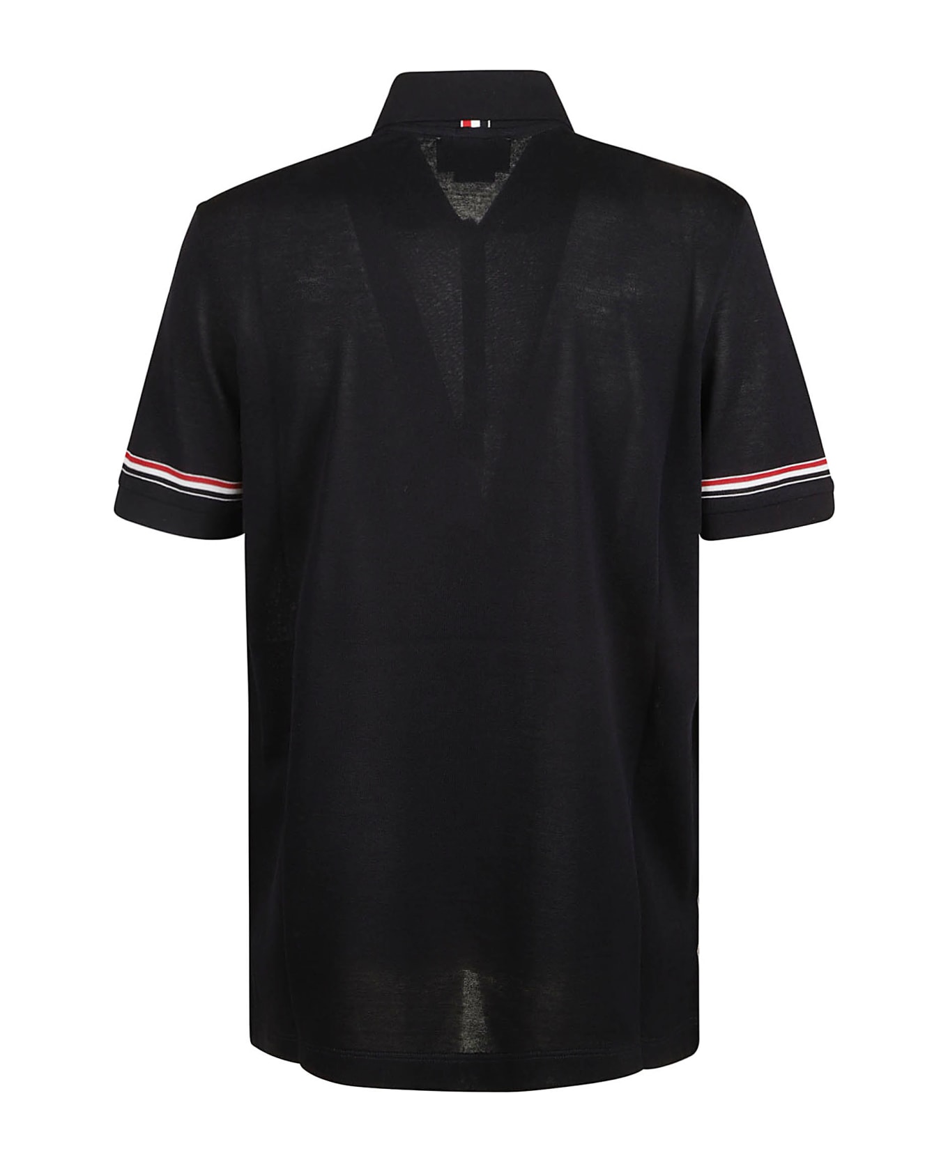 Thom Browne Polo Shirt - Navy ポロシャツ