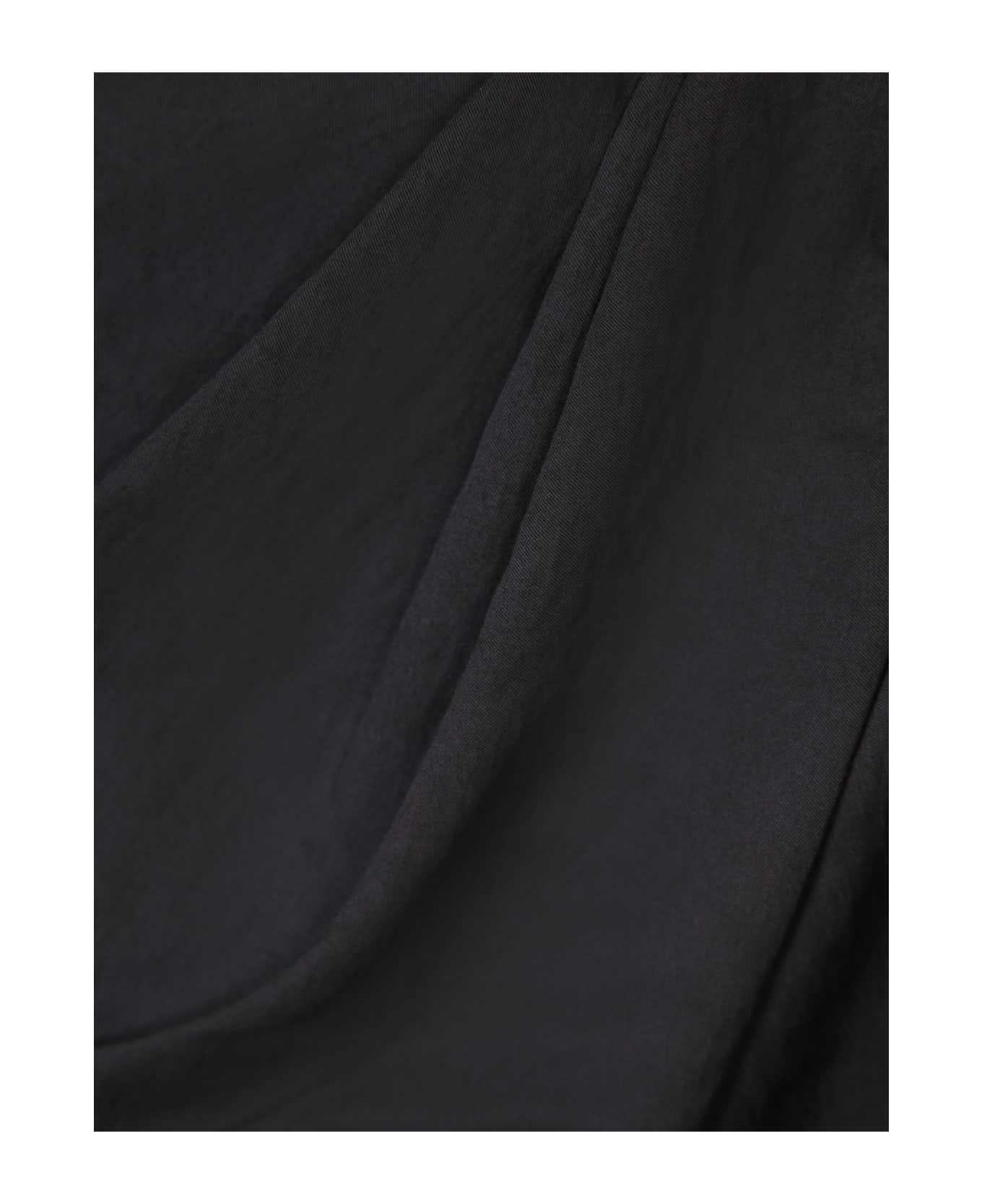 Jacquemus Draped Mini Skirt - Black