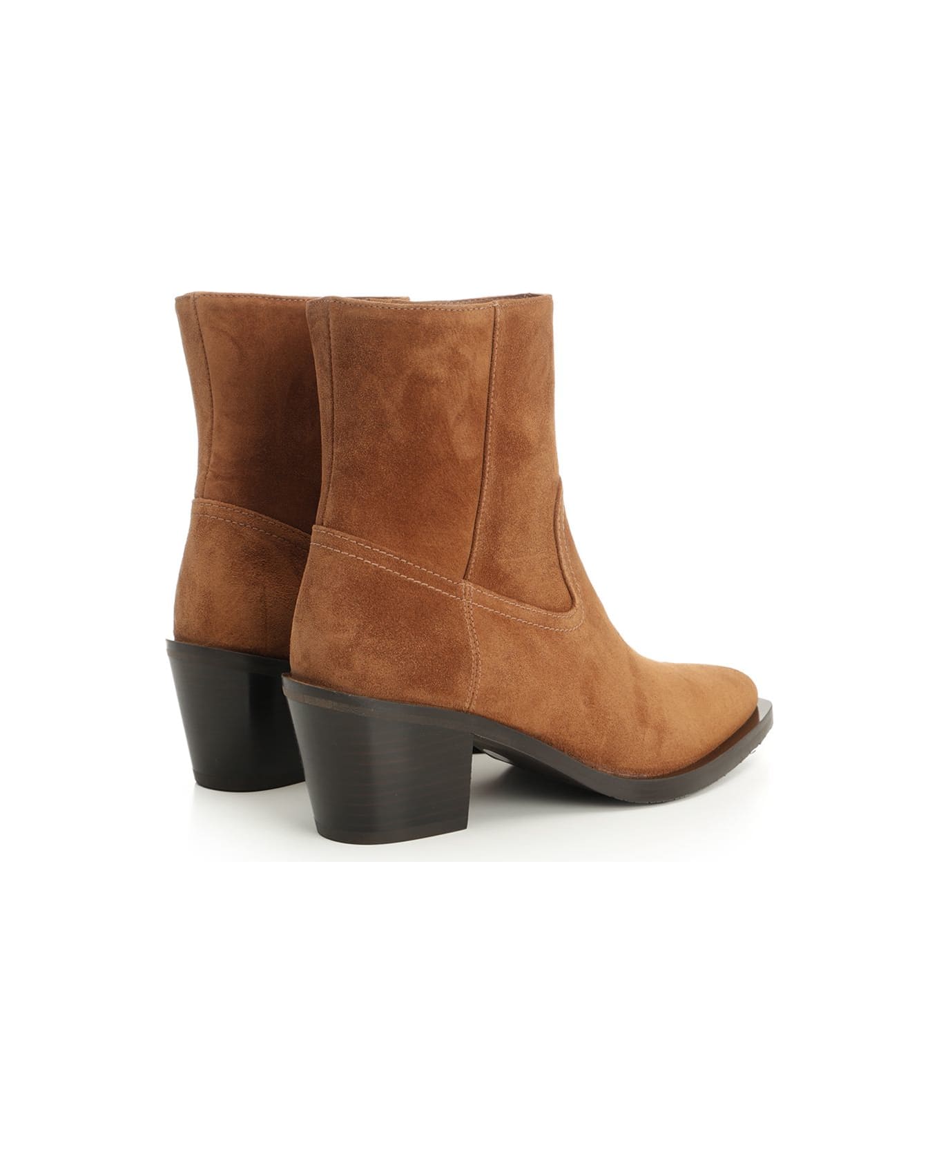 Stuart Weitzman "tate" Ankle Boot - Brown
