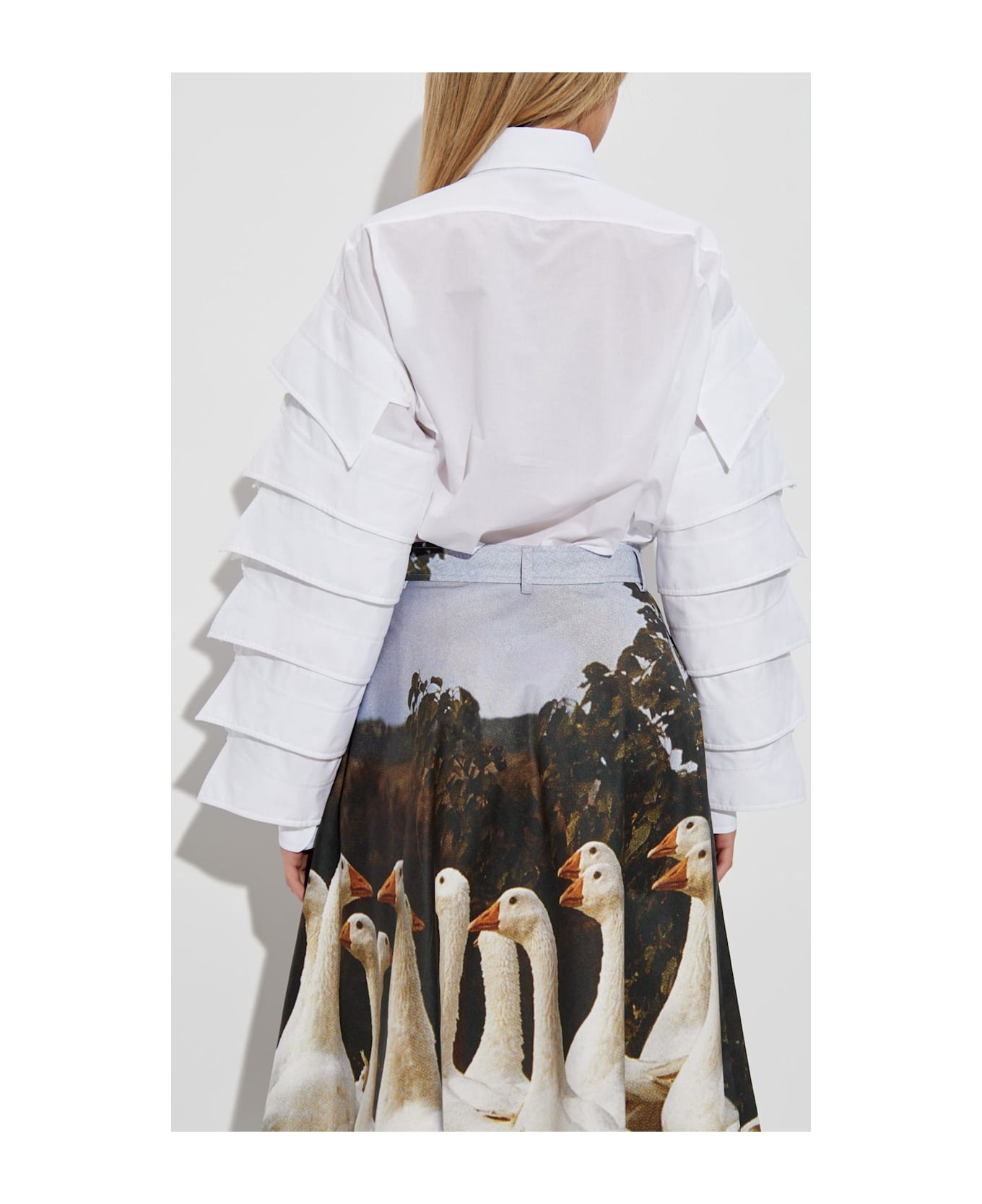 Moschino Shirt With Pocket - WHITE