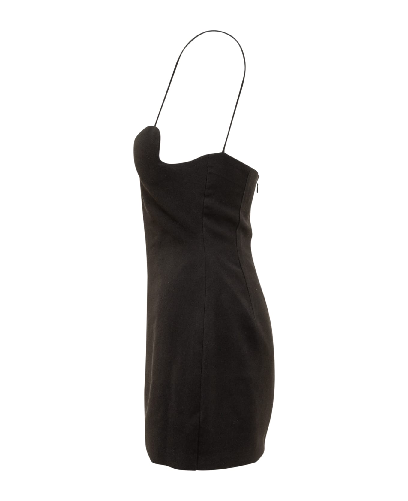 Monot Mini Dress - BLACK