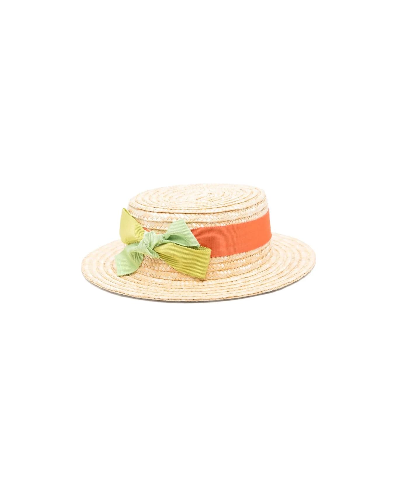MiMiSol Cappello Con Fiocco - Orange