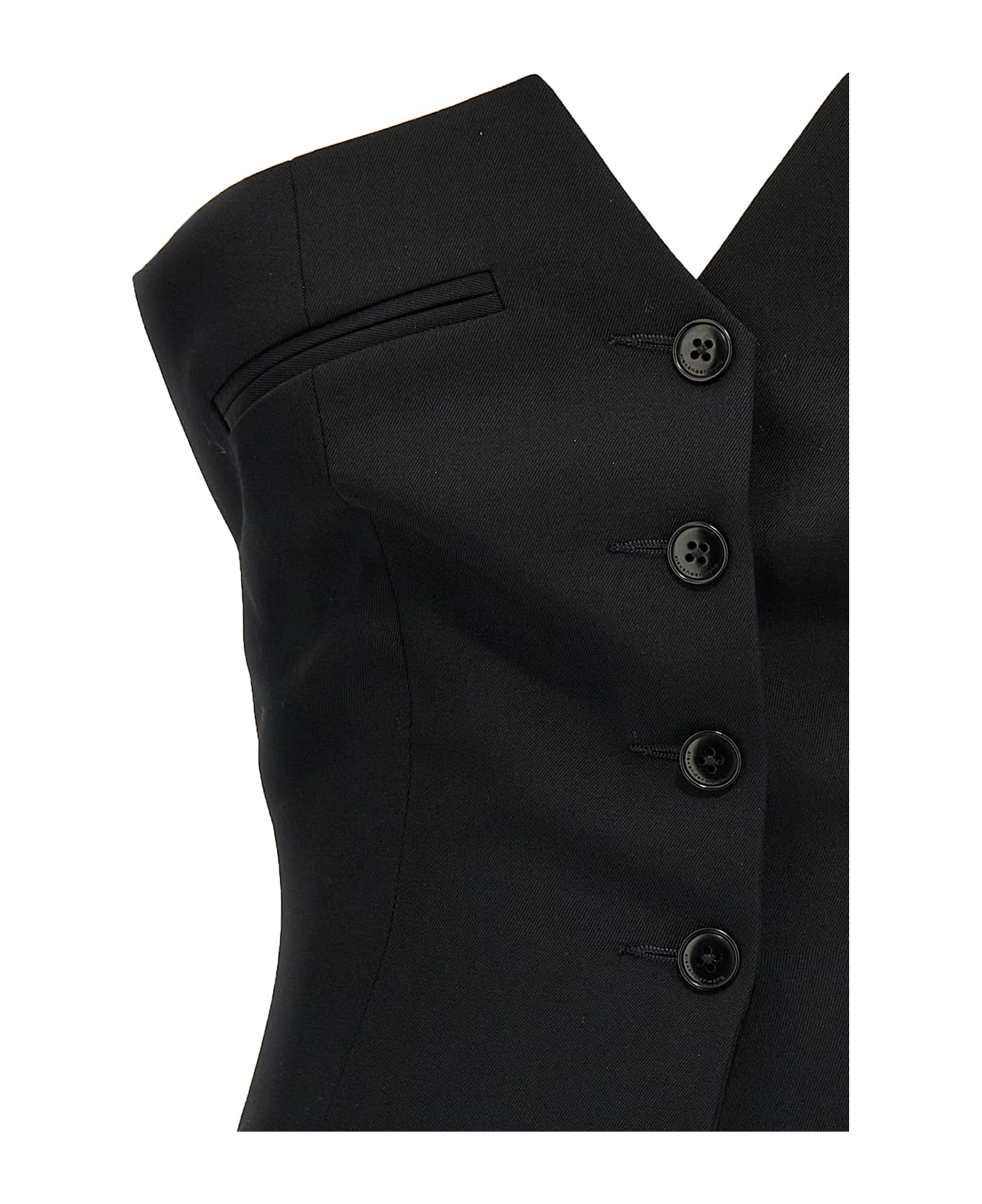 Alexander Wang Deconstructed Vest - Black