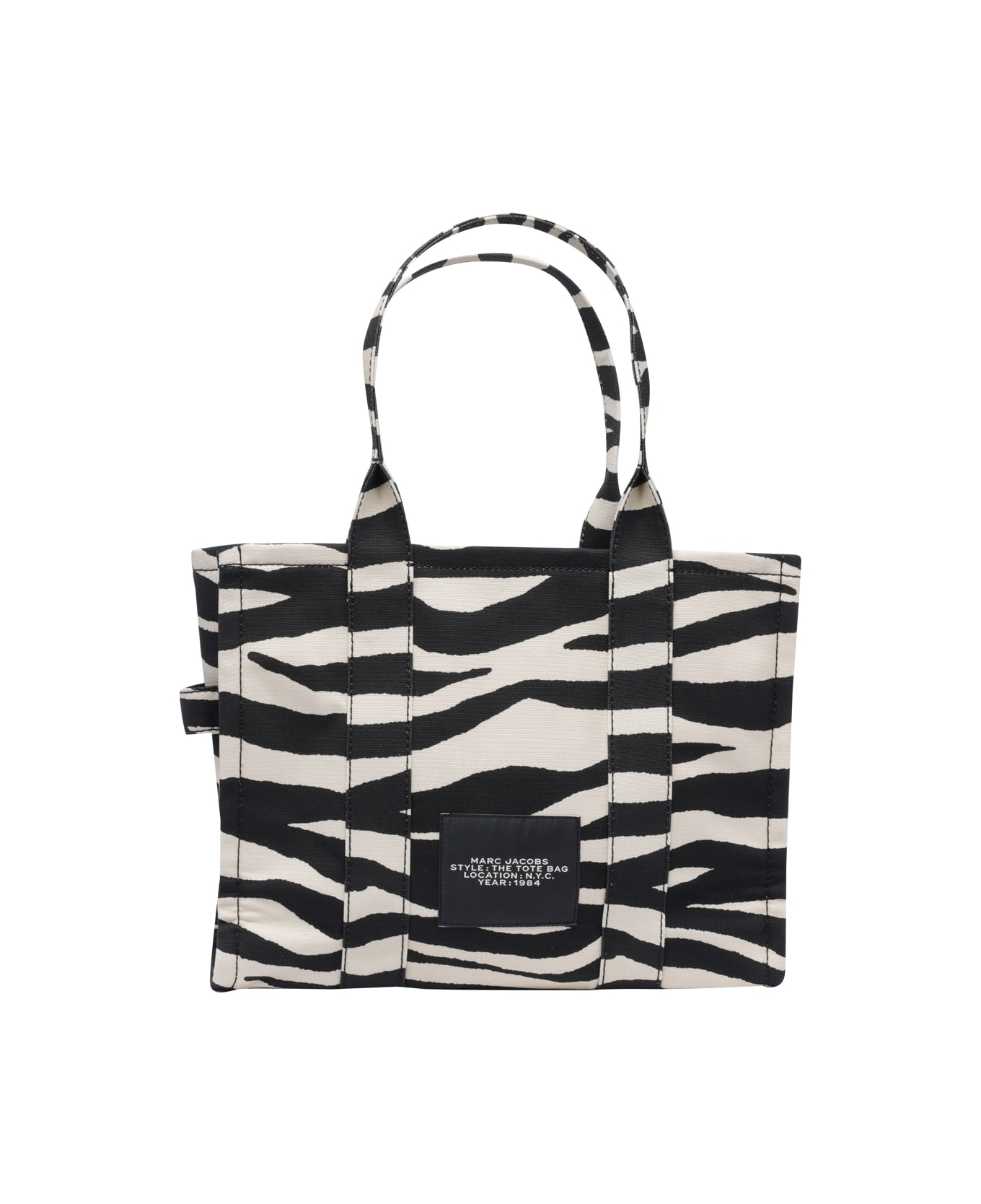 Marc Jacobs The Zebra Large Tote Bag - Black/white