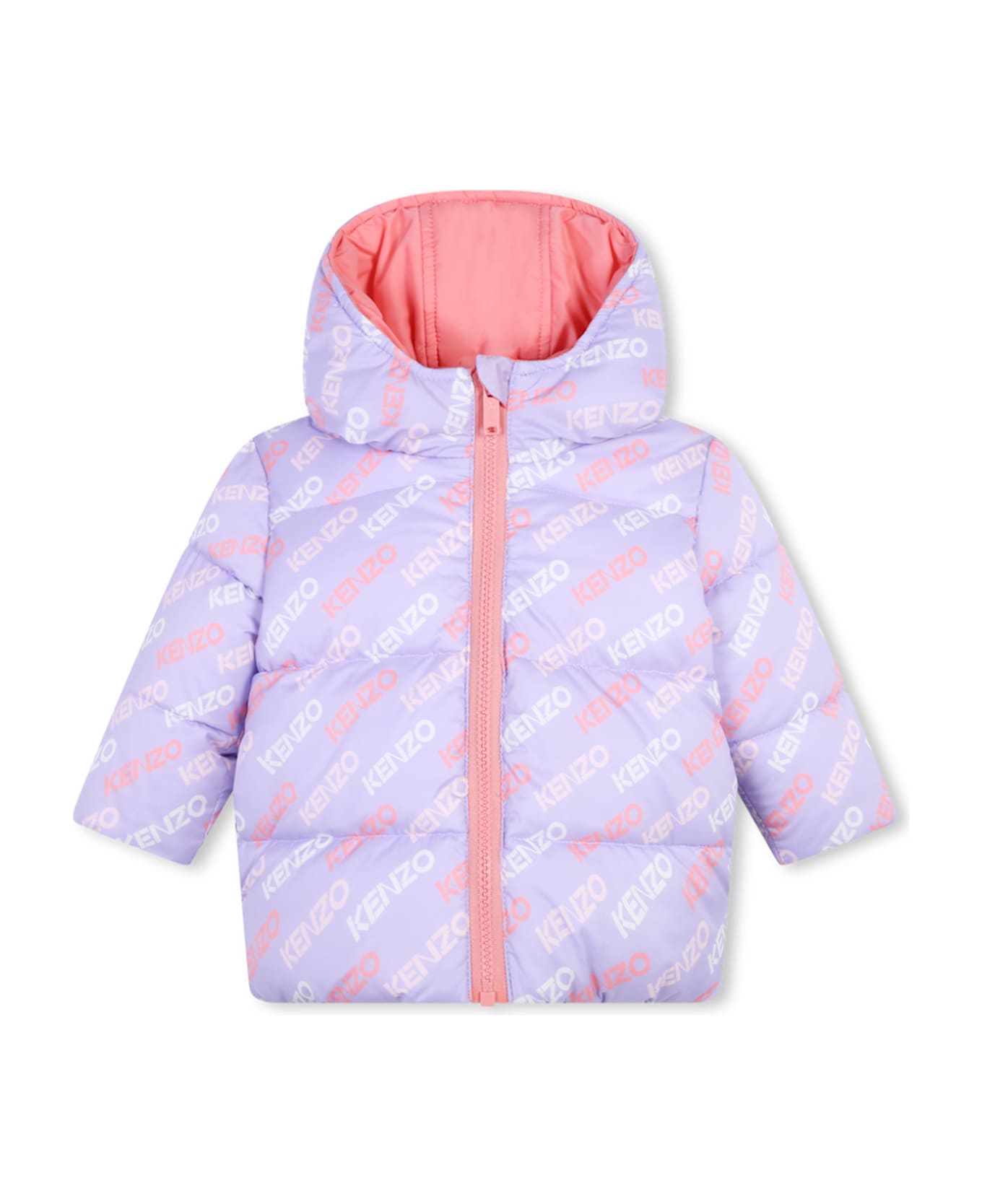 Kenzo Kids Down Jackets - Fuchsia