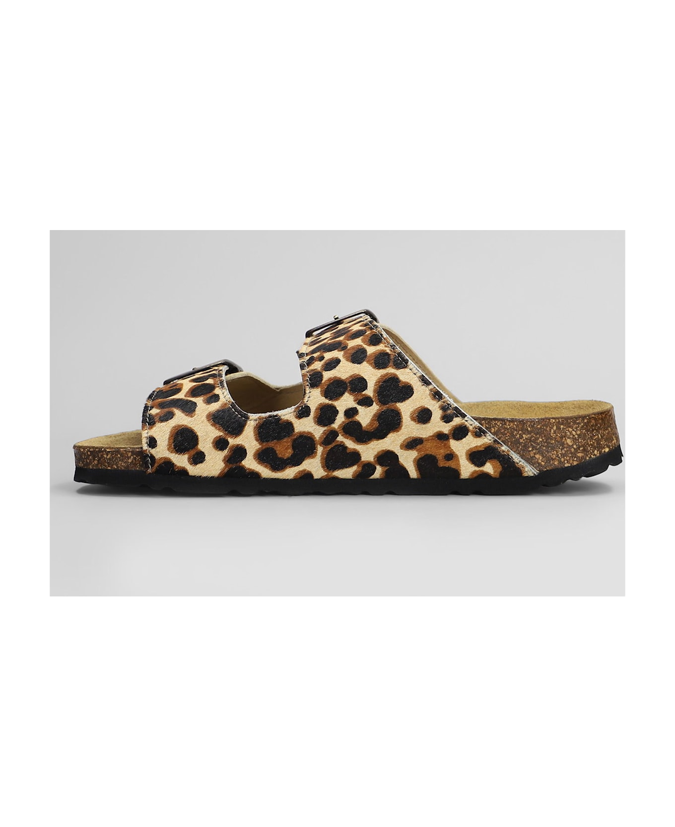 Cubanas Amalia Flats In Animalier Pony Skin - Animalier