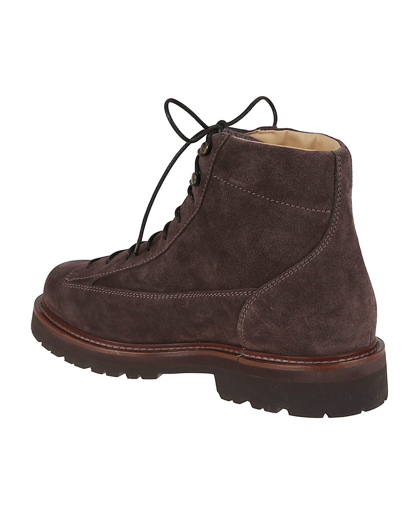 Brunello Cucinelli Pair Of Ankle Boots - Brown