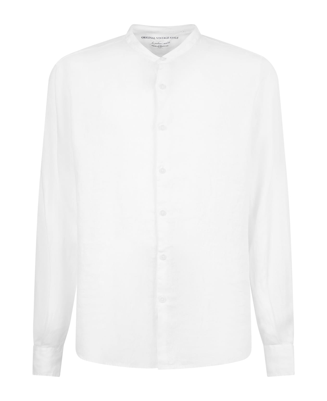 Original Vintage Style Relaxed Fit Shirt - White