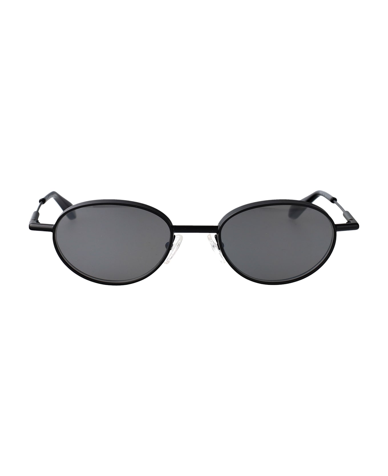 Alexander McQueen Eyewear Am0523s Sunglasses - BLACK-BLACK-SILVER