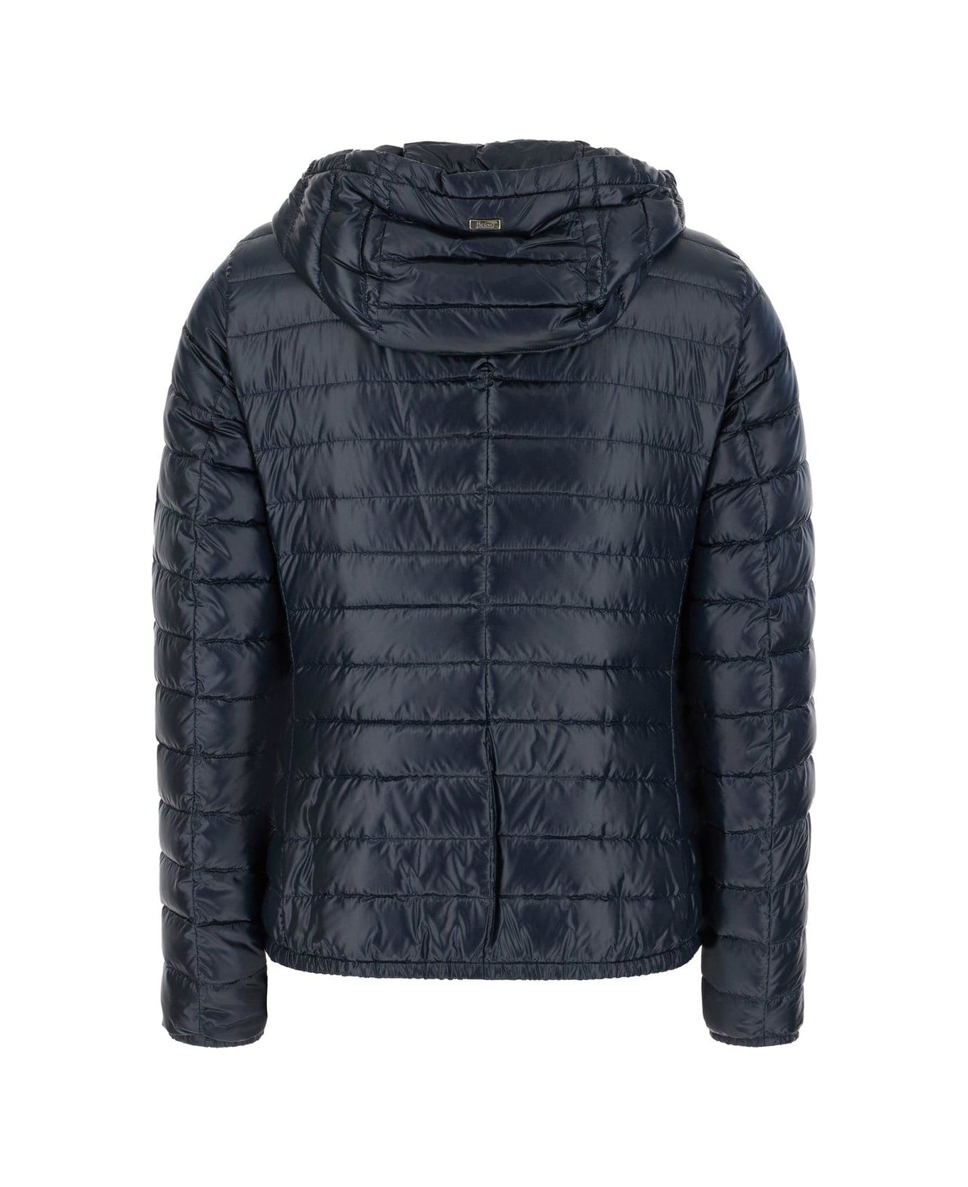 Herno Hooded Down Jacket - Blue
