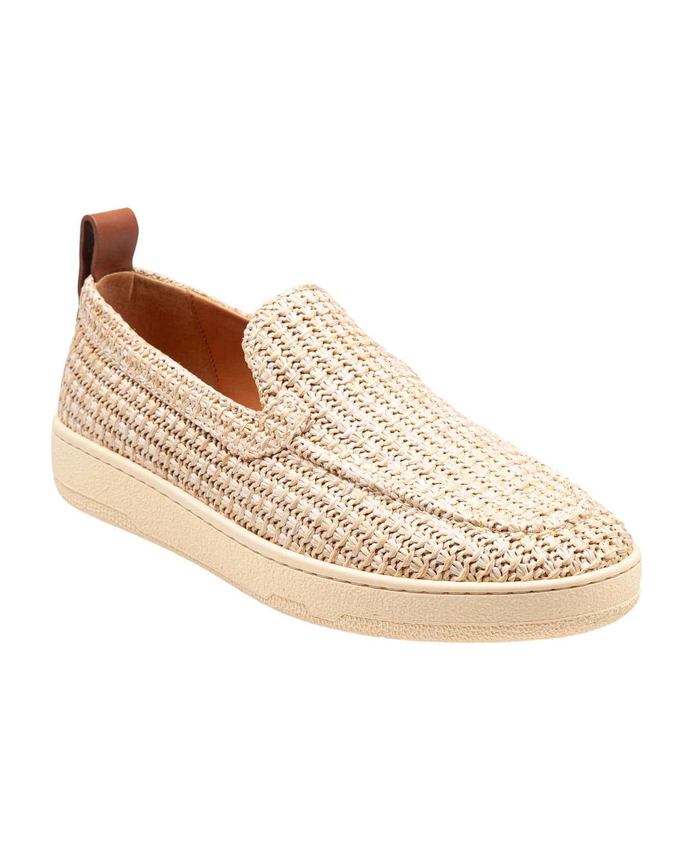 Lanvin Raffia Macassino Color Beige - NATURAL