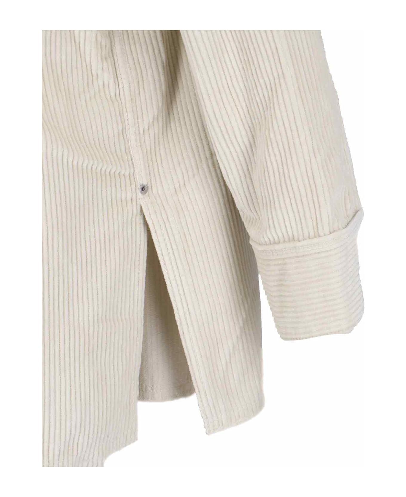 Ami Alexandre Mattiussi Corduroy Shirt - White