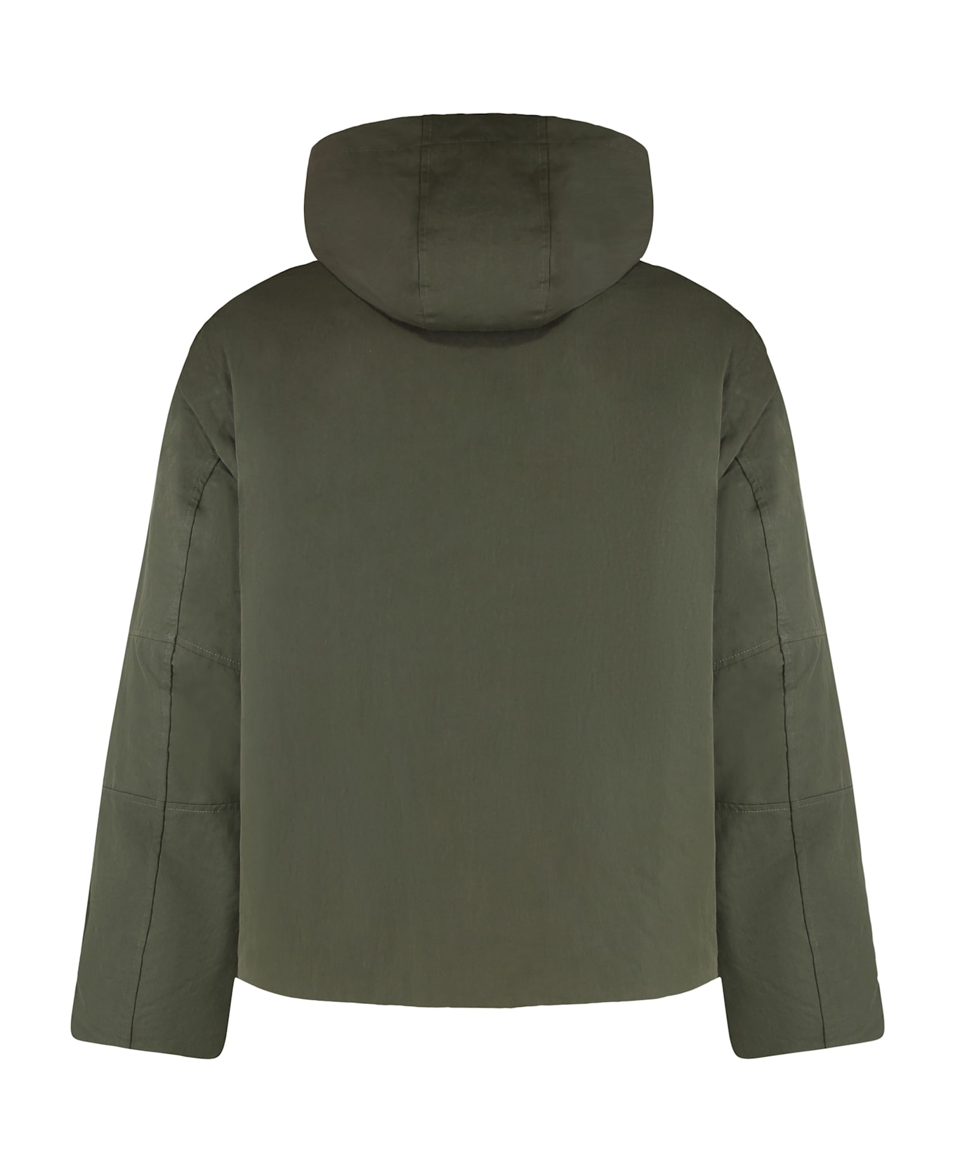 K-Way Short Parka Guillermo With Hood - green