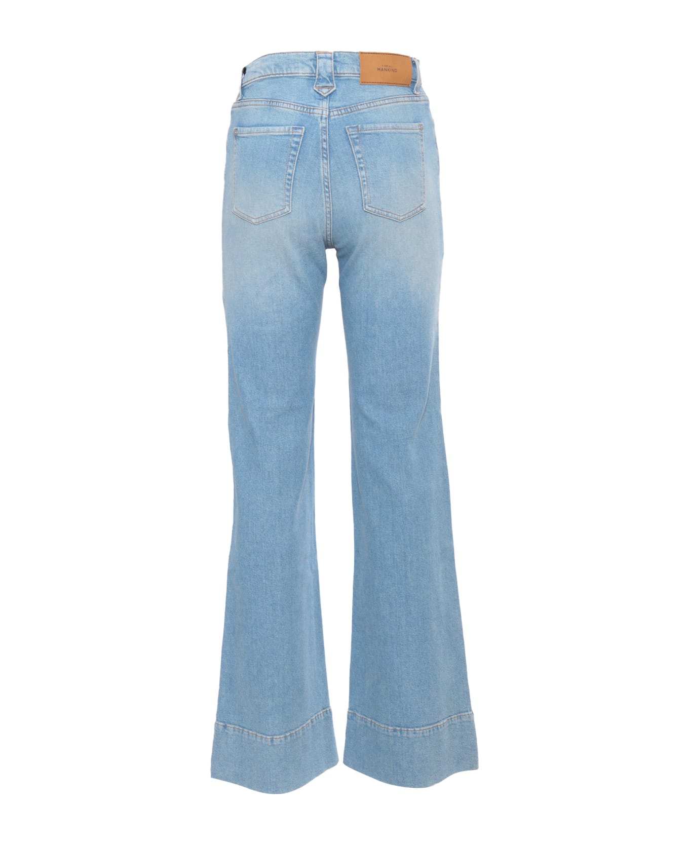 7 For All Mankind Women's Flared Jeans - BLUE