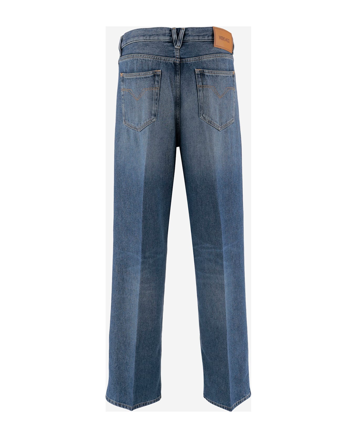 Versace 'medusa Biggie' Jeans - Denim