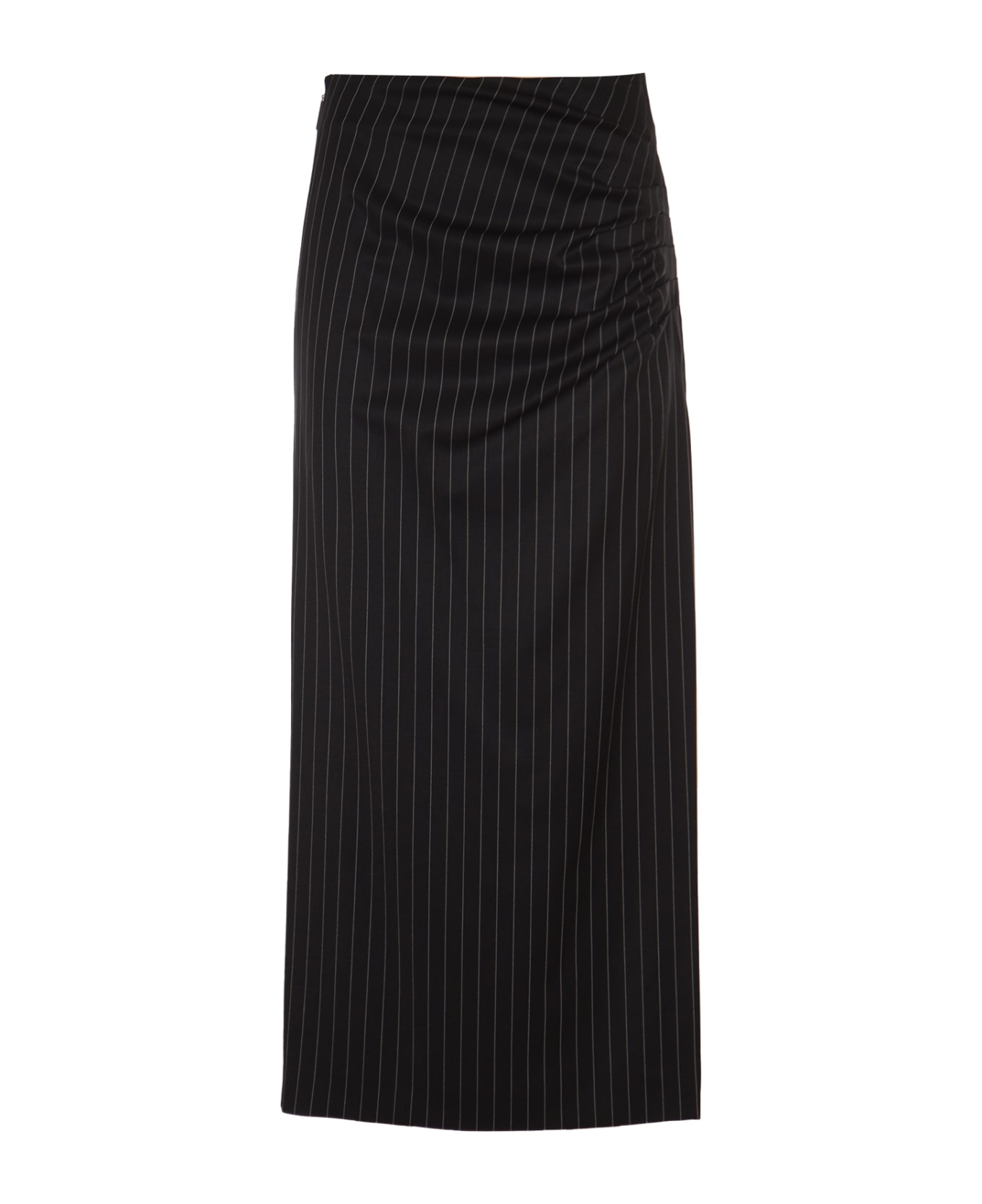 MSGM Pinstripe Skirt - Navy