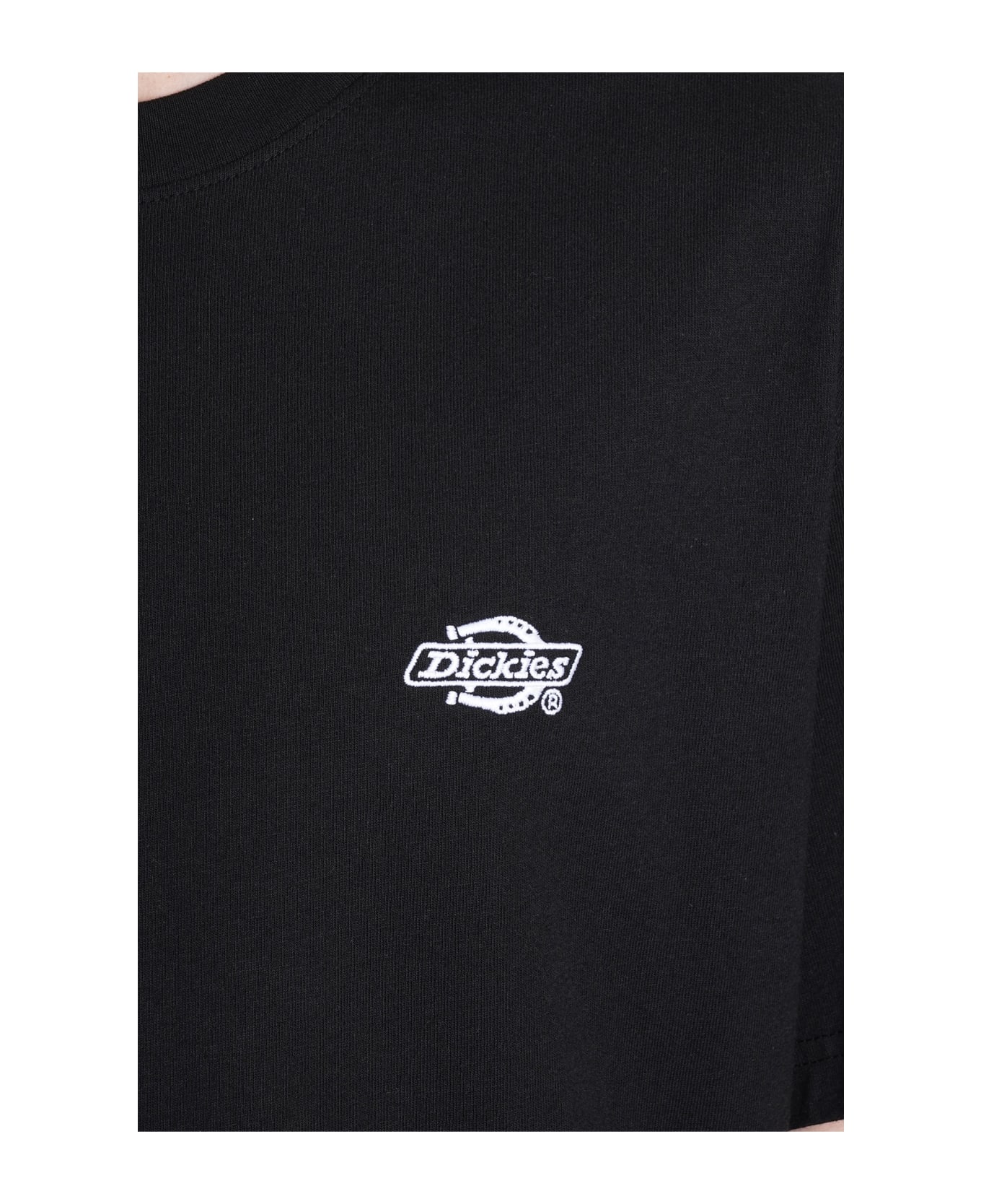 Dickies T-shirt In Black Cotton - Black