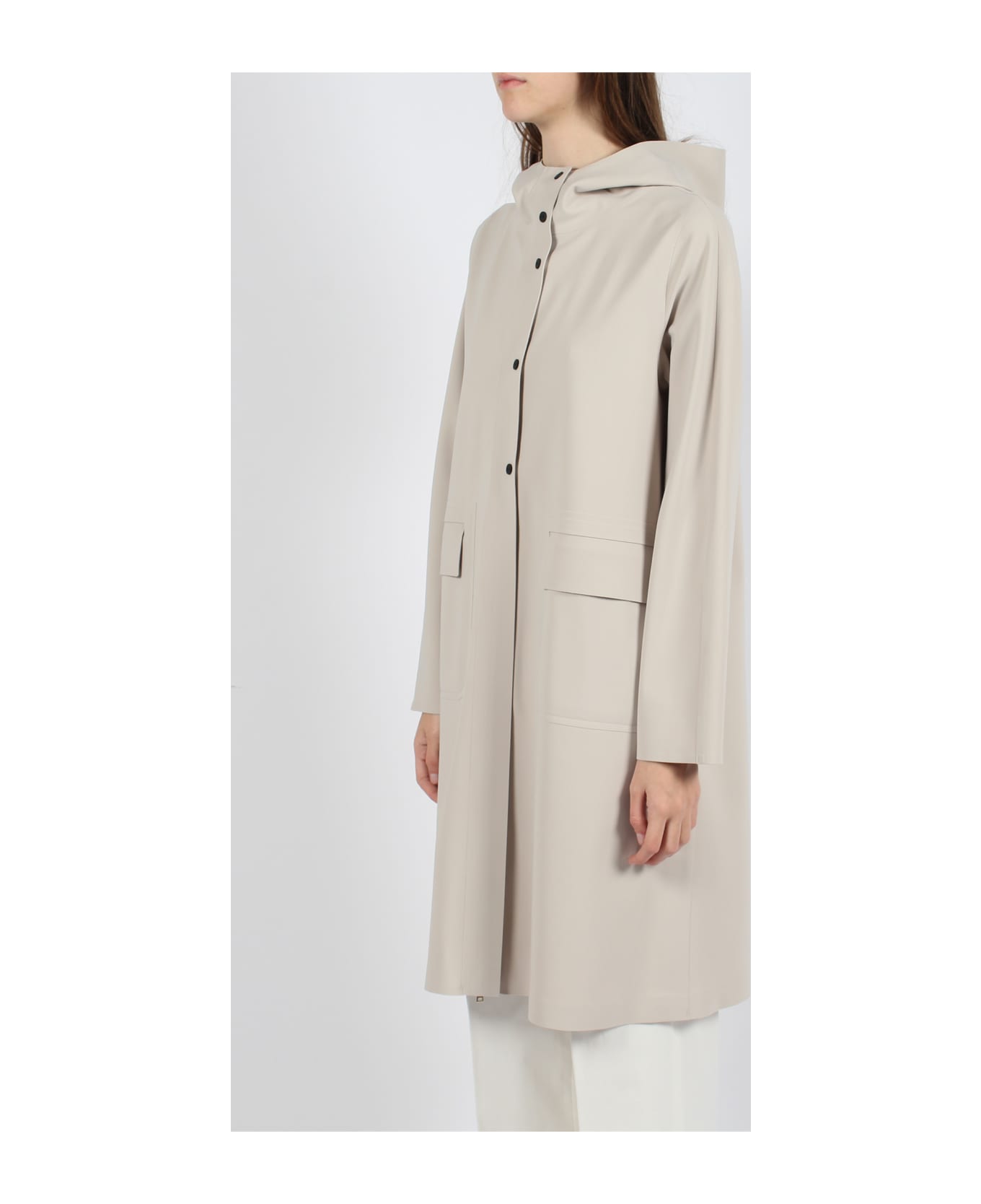 Herno First Act Coat - White