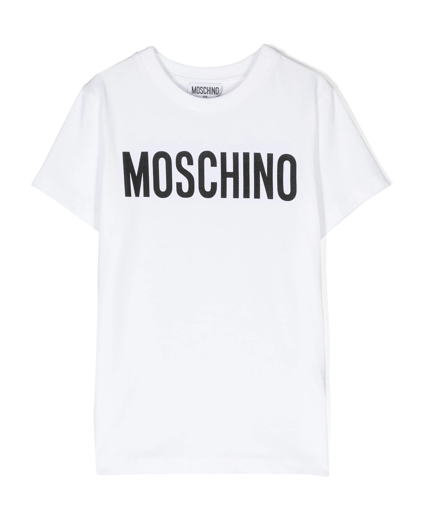 Moschino White T-shirt With Logo - White