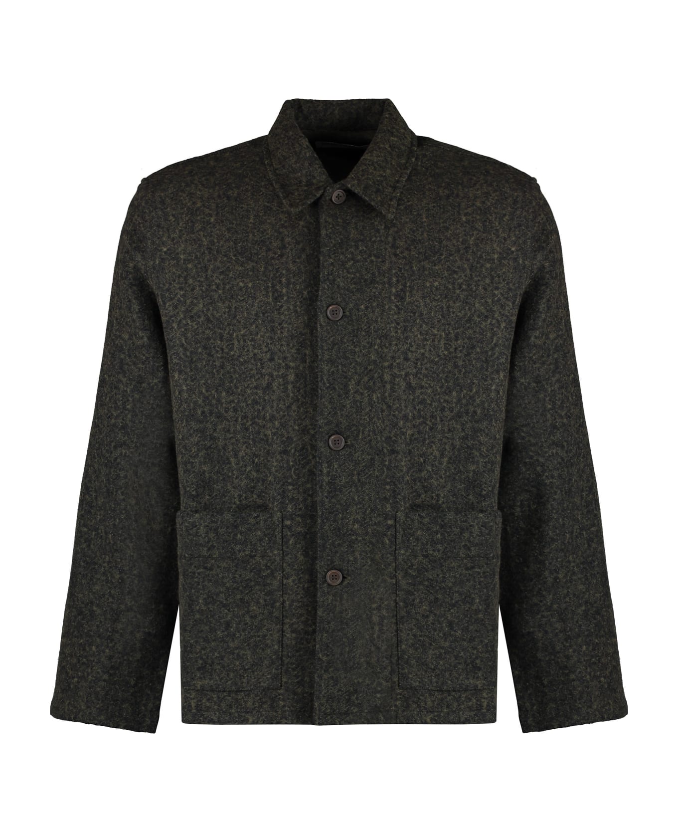 Our Legacy Wool Overshirt - green