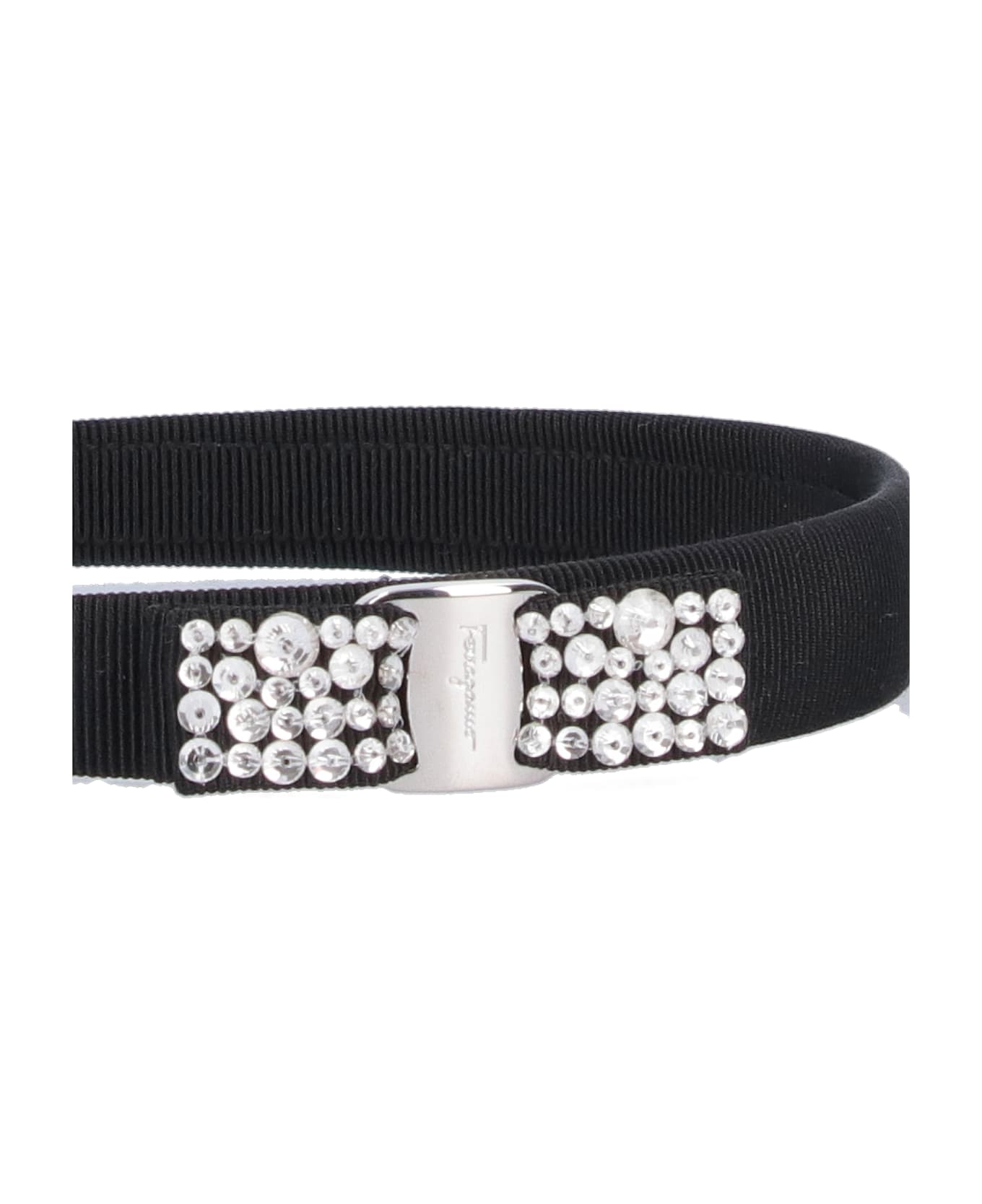 Ferragamo 'vara' Headband - Black  