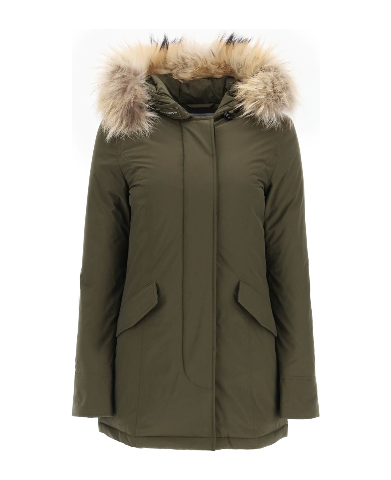 Woolrich Luxury Artic Parka With Removable Fur Woolrich - BLACK