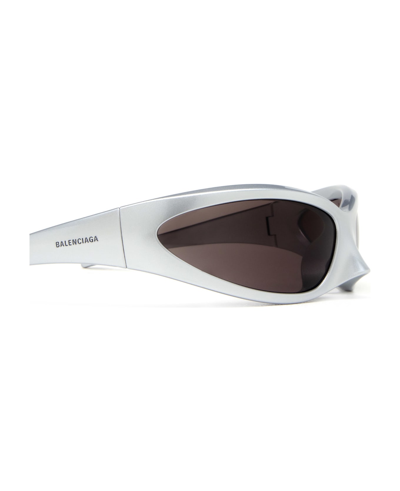Balenciaga Eyewear Bb0251s Sunglasses - 005 SILVER SILVER GREY